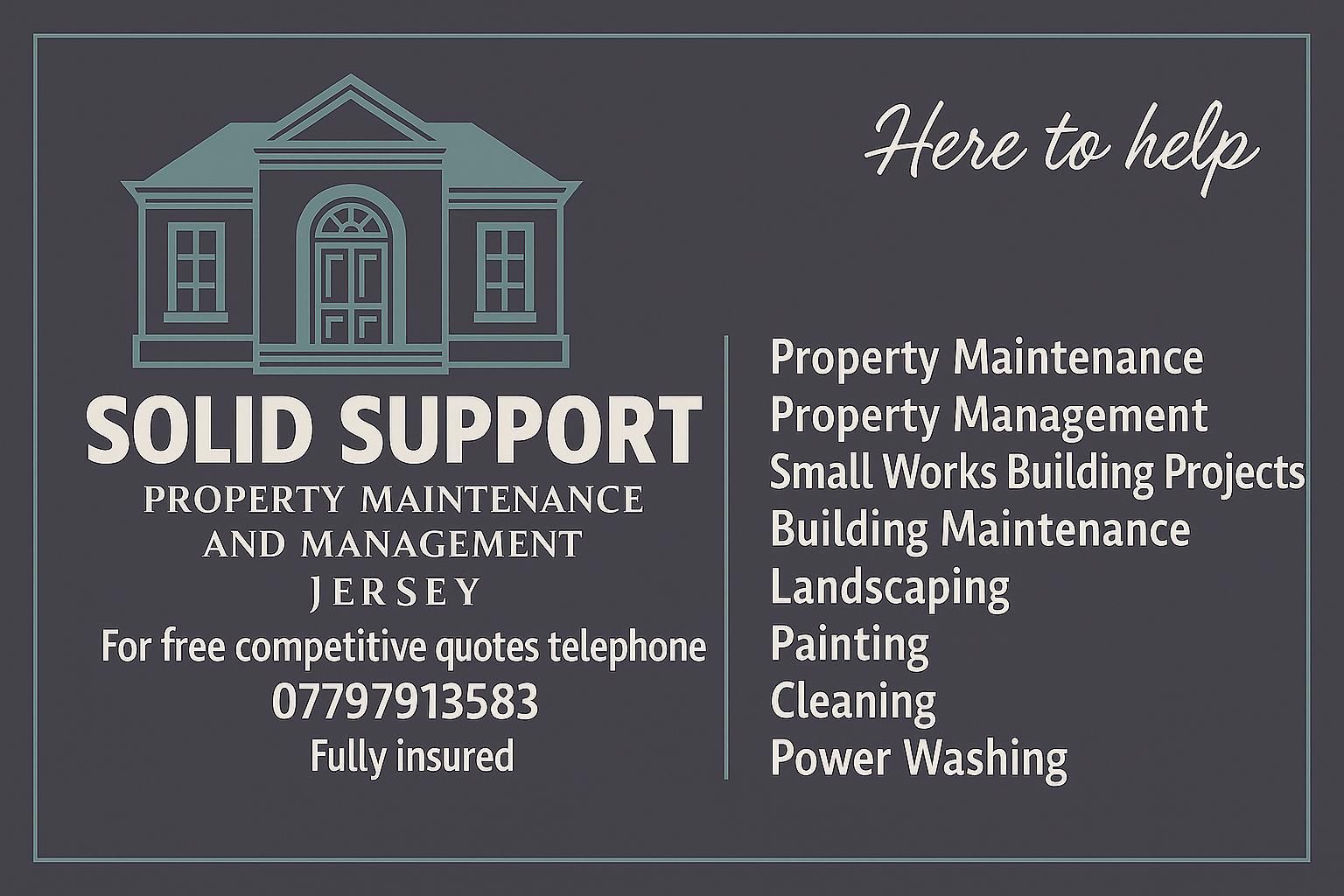 Solid Support Property Maintenance | St. Helier