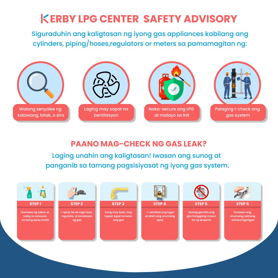 Kerby LPG Center - 🔥 KERBY LPG CENTER SAFETY ADVISORY 🔥 Siguraduhin ang kaligtasan ng iyong