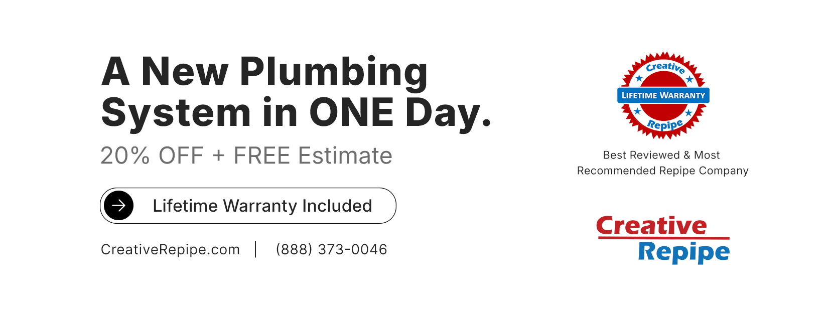 Creative Repipe | Santa Ana CA