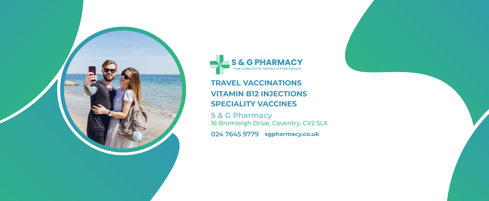 b12 injection coventry S & G Pharmacy and Travel Clinic Struggling to get your