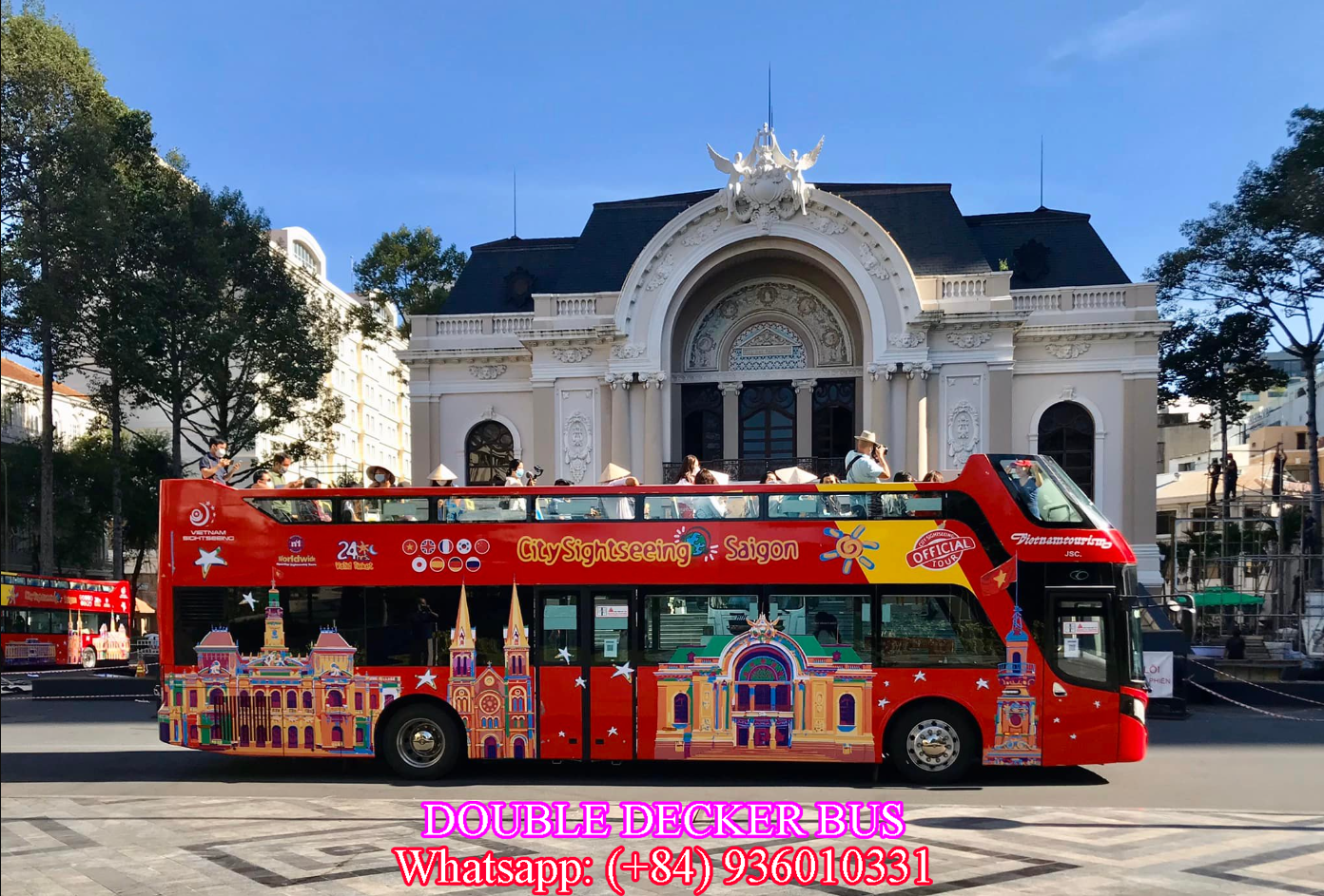 Double Decker Bus City Tour Saigon | Ho Chi Minh City