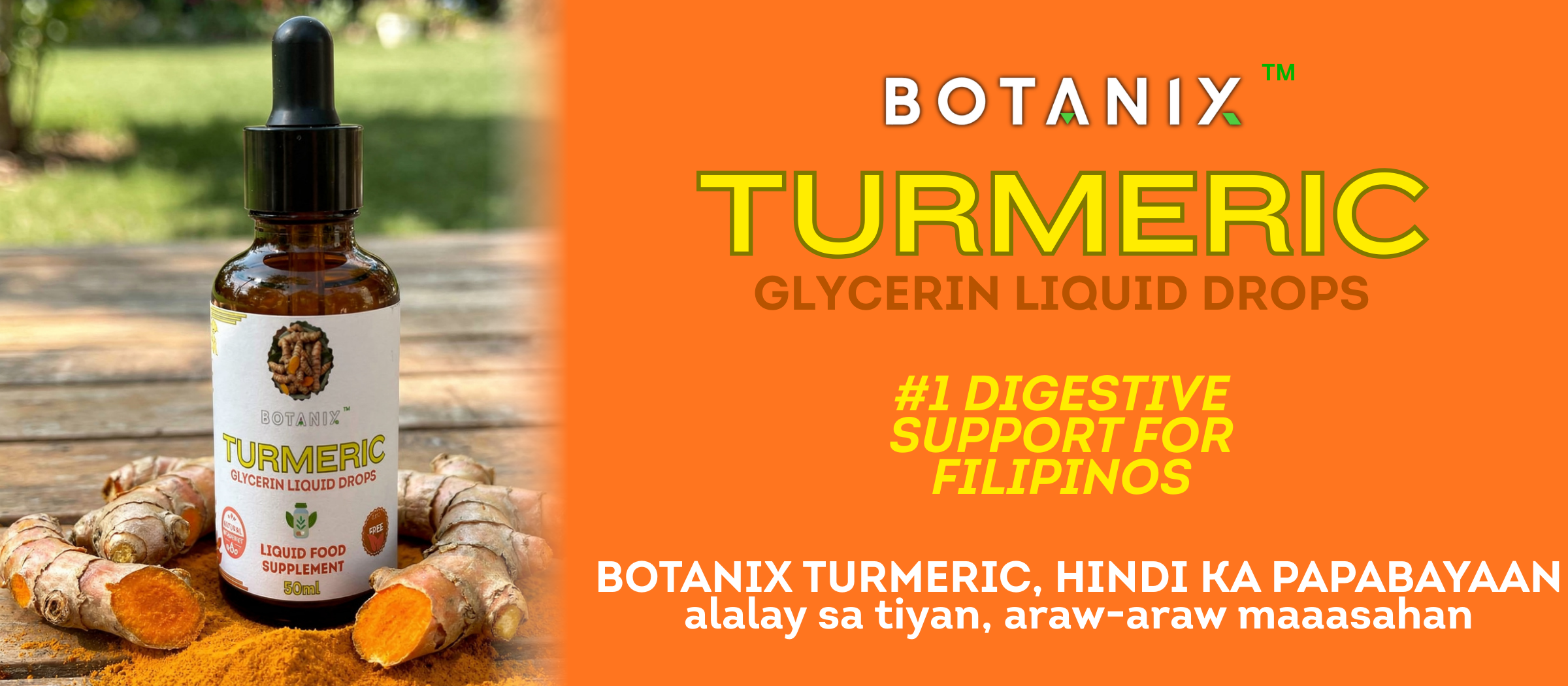 Botanix Turmeric - Food Supplement