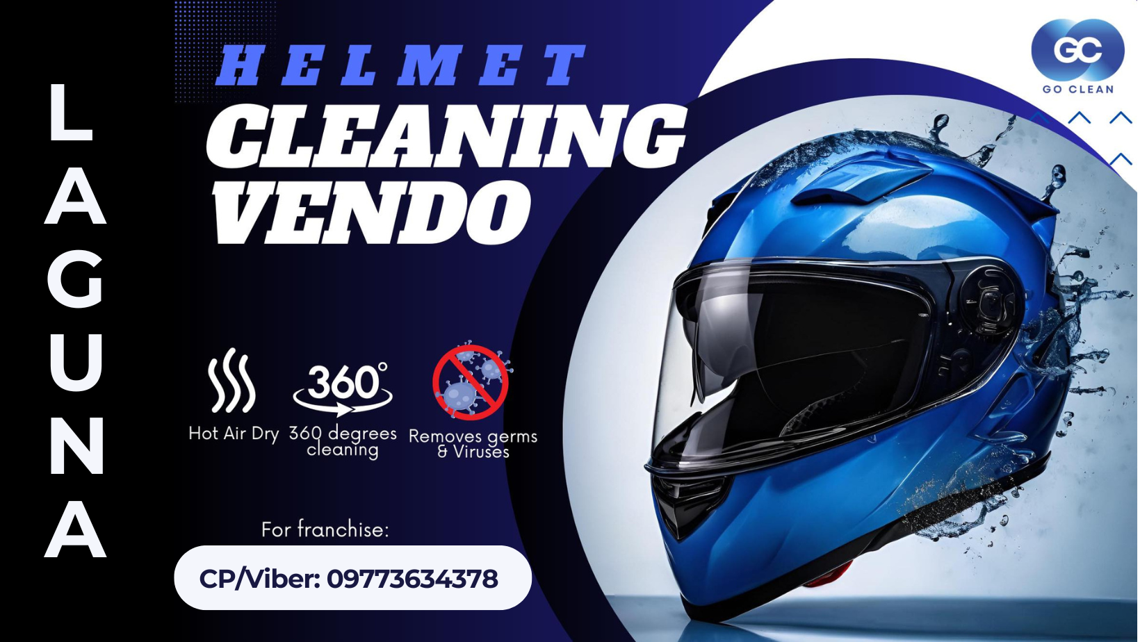 Go Clean- Helmet Cleaning Vendo Laguna Province Distributor