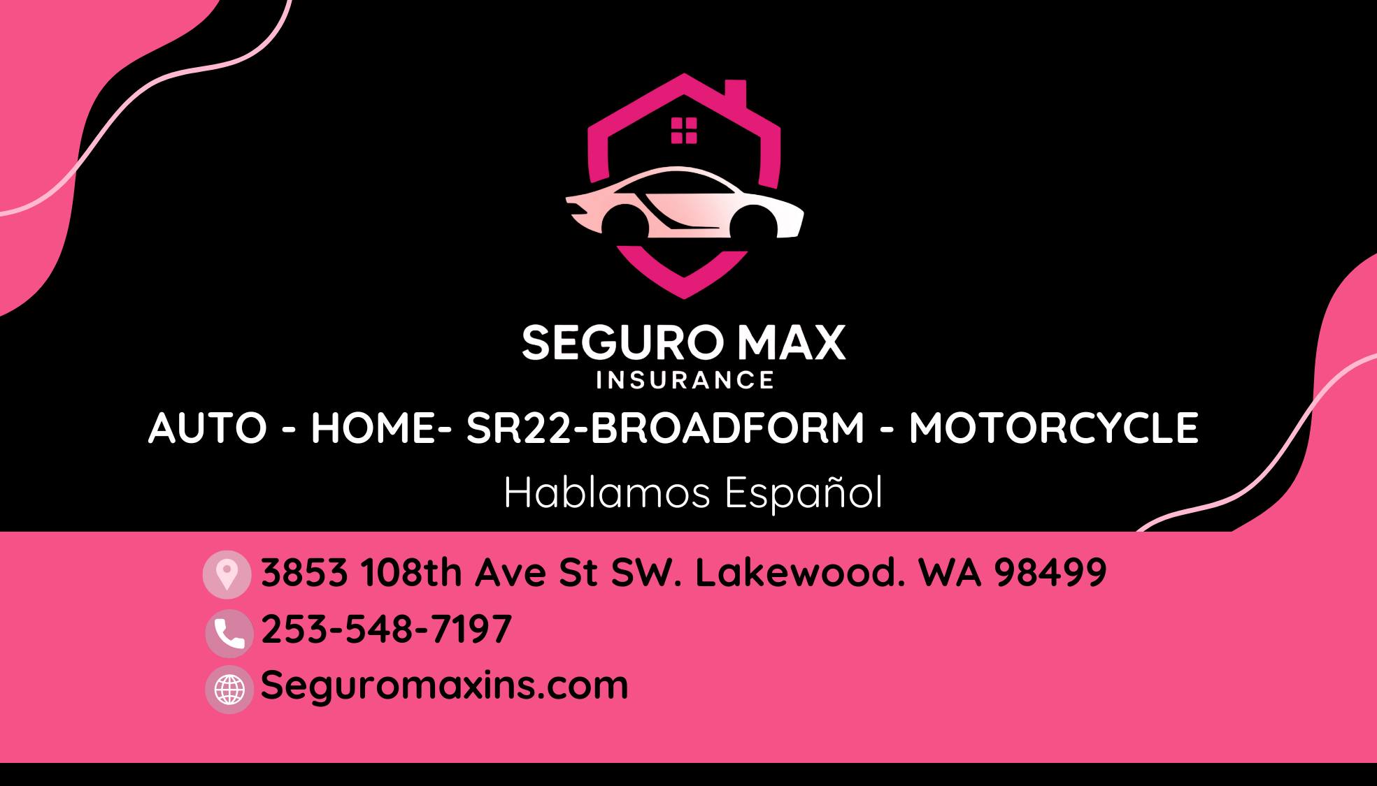 Seguro Max Insurance - Washington