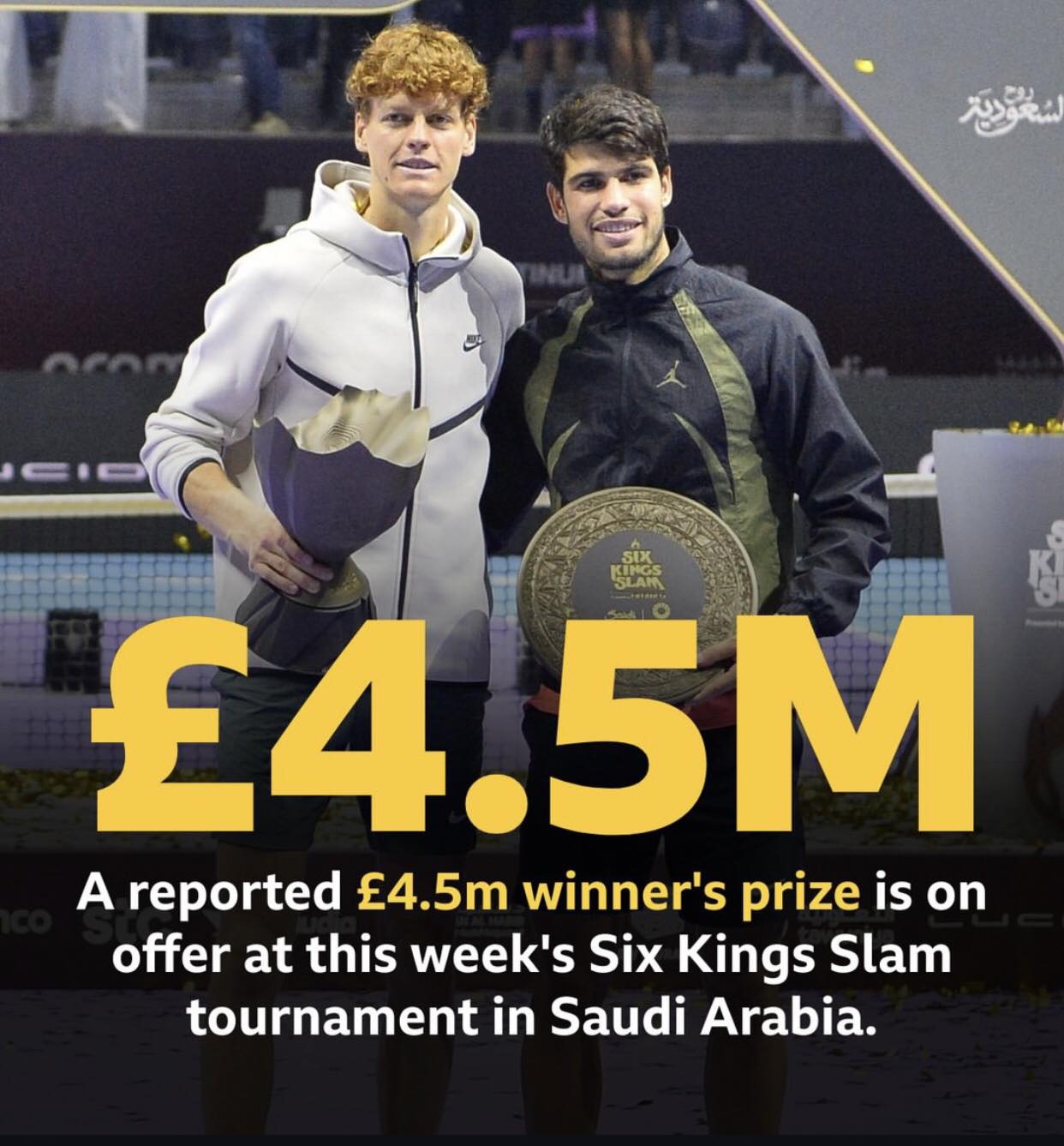 2009 ATP Finals and 2024 Six Kings Slam