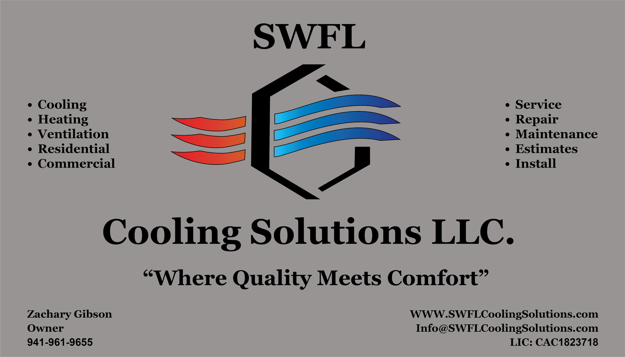 SWFL Cooling Solutions LLC. | Sarasota FL