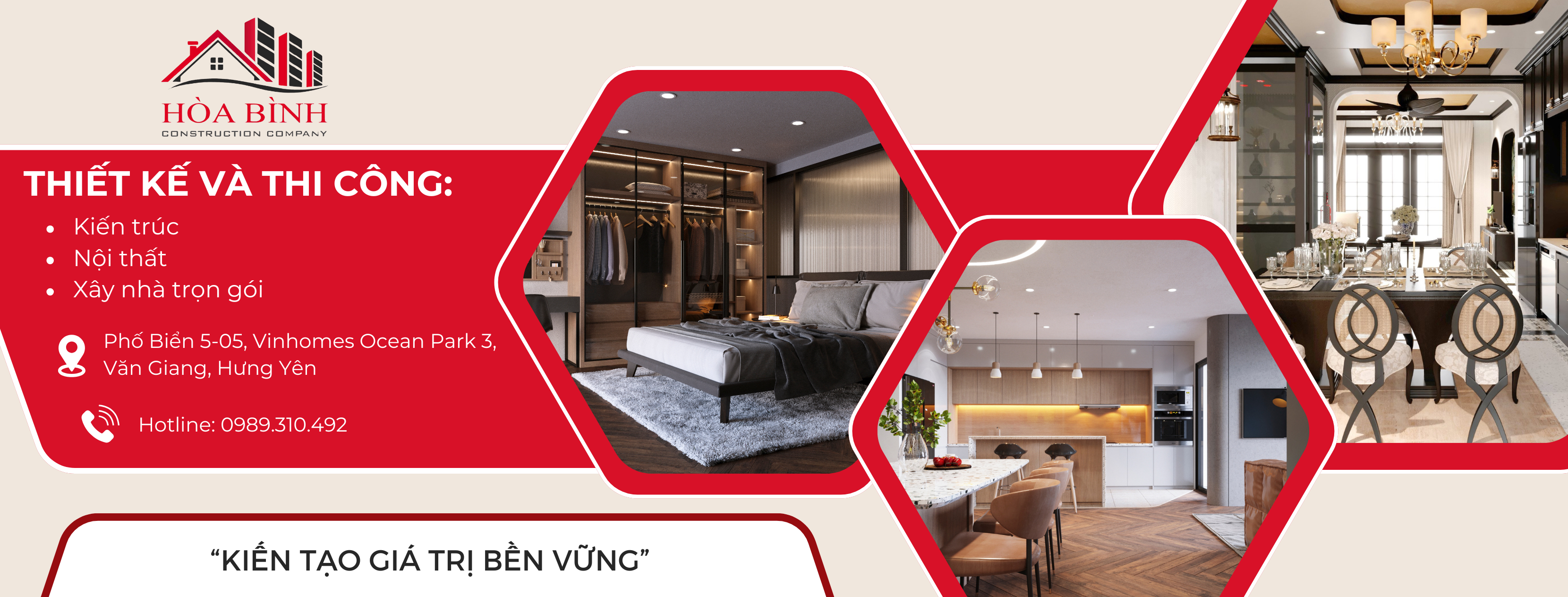 Công Ty Kiến Trúc & Xây Dựng Hoà Bình | Van Giang