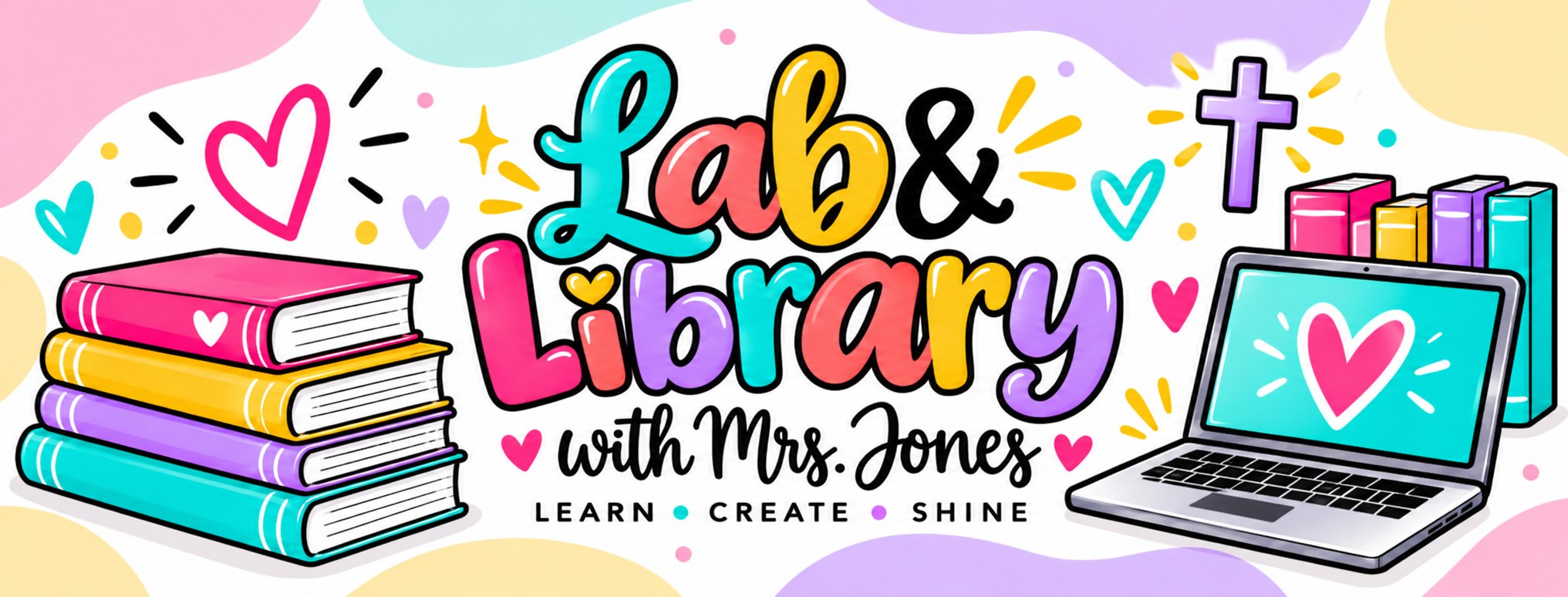 Lab & Library with Mrs. Jones