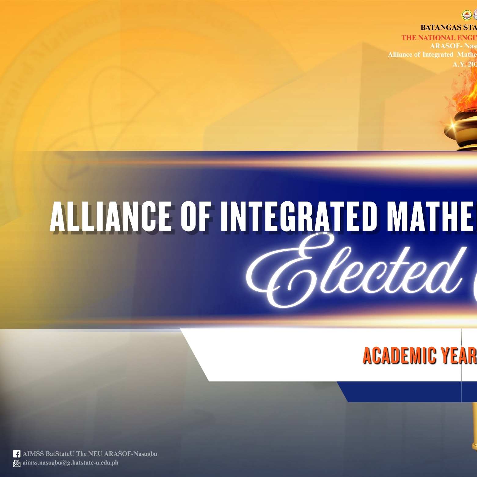 Alliance of Integrated Mathematics and Sciences Students ARASOF-Nasugbu ...