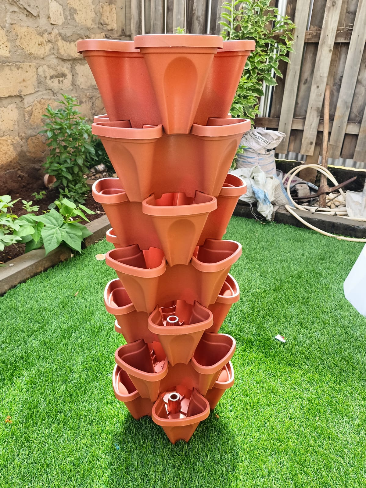 OYSTER VILLAGE ESTATE,donholm, 4... - Stackable planter pots | Facebook
