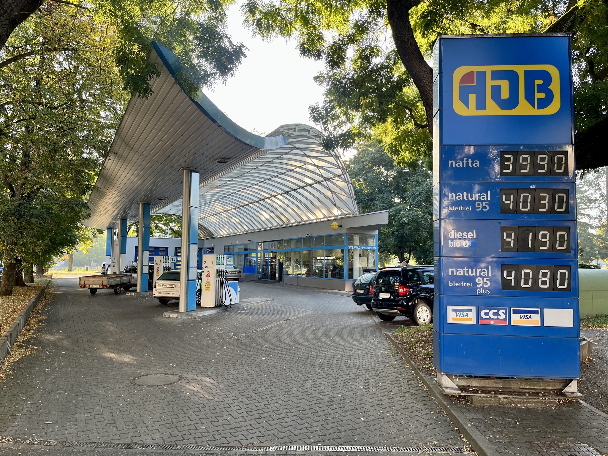 Čerpací stanice HDB - Xpress oil | Hradec Králové