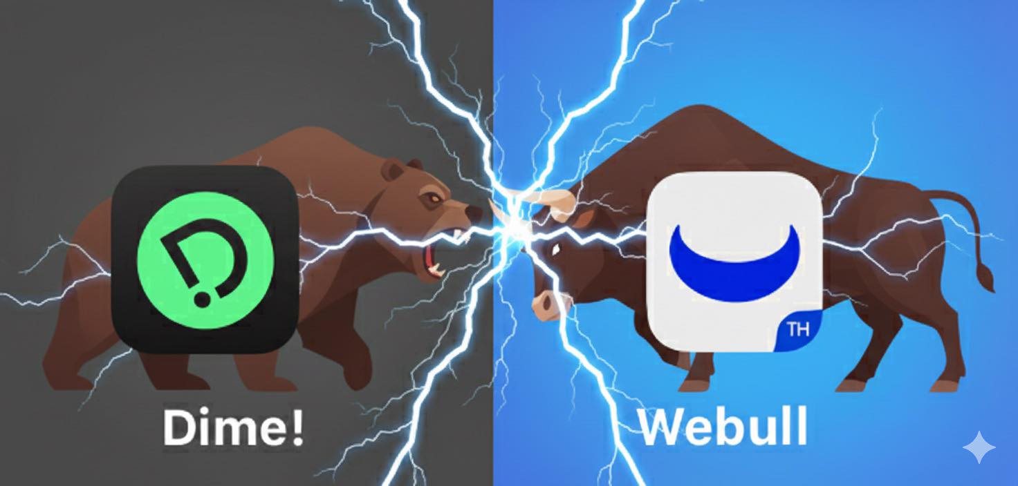 🟢 Dime vs Webull 🔵... - Option วัยรุ่นเมกา | Facebook
