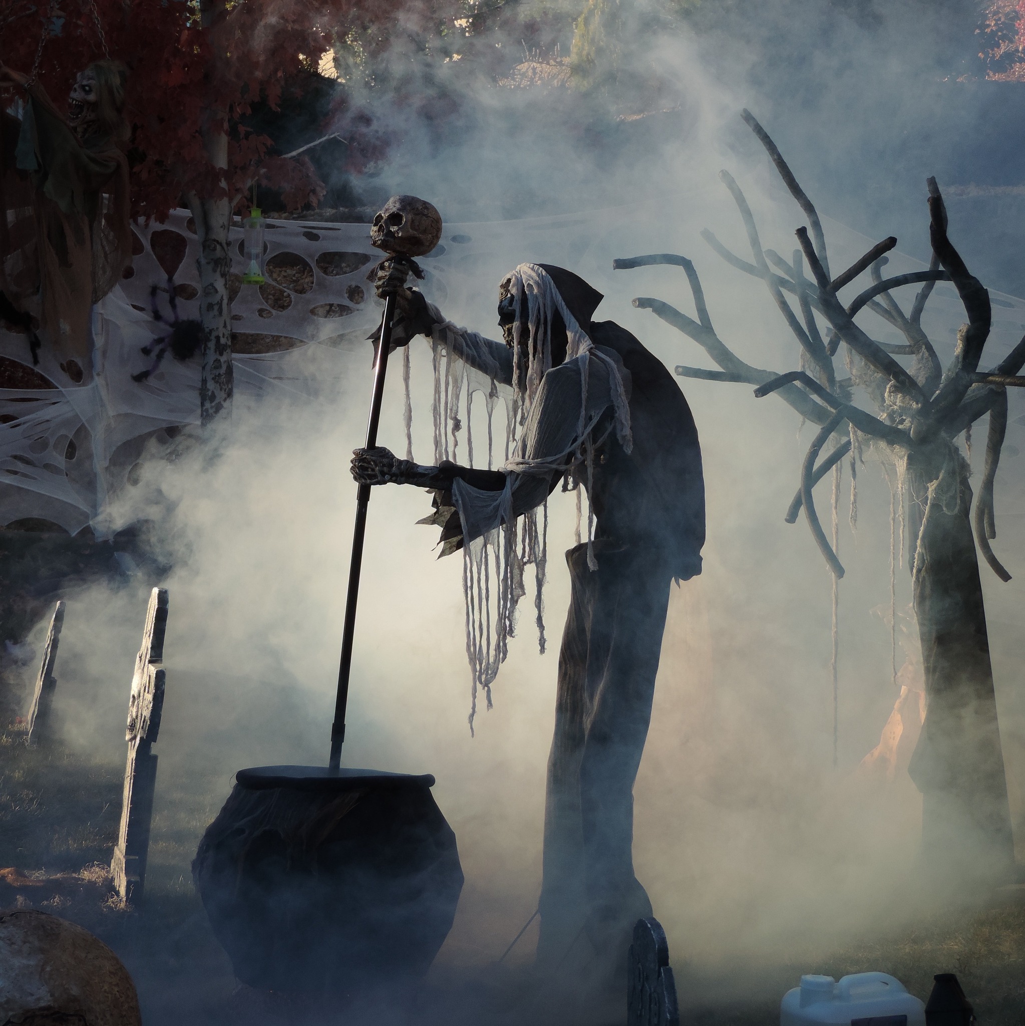 Lunging Haggard Witch Prop #halloween #witch #animatronics # ...