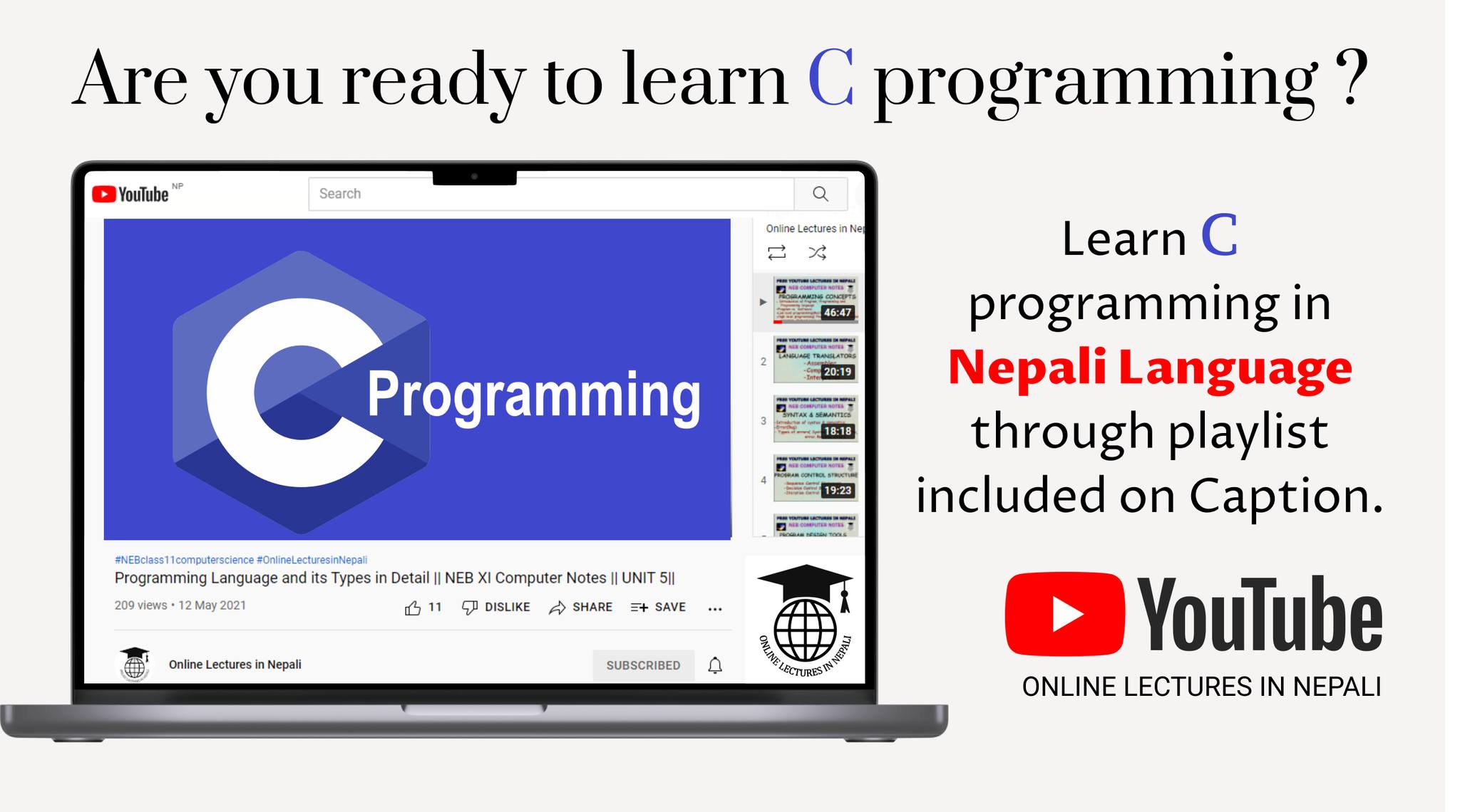 Online Lectures in Nepali