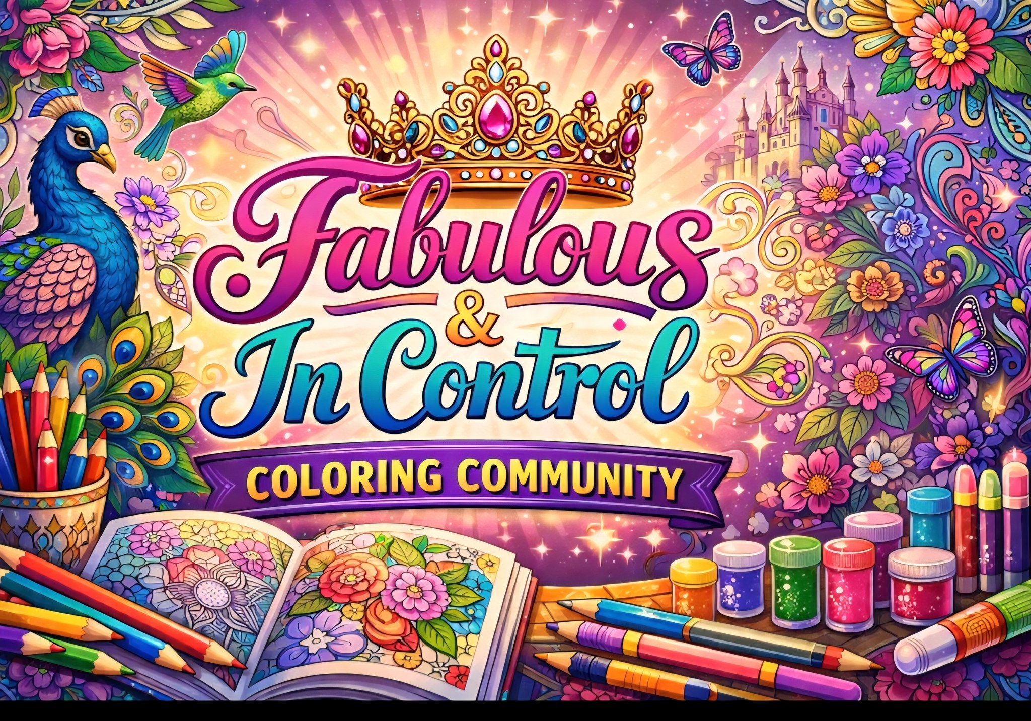 Fabulous and In Control Coloring Community