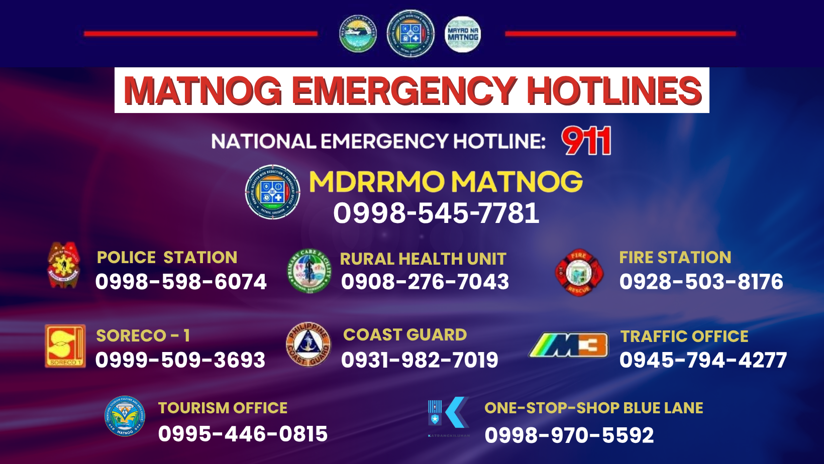 Matnog Municipal Disaster Risk Reduction and Management Office | Matnog