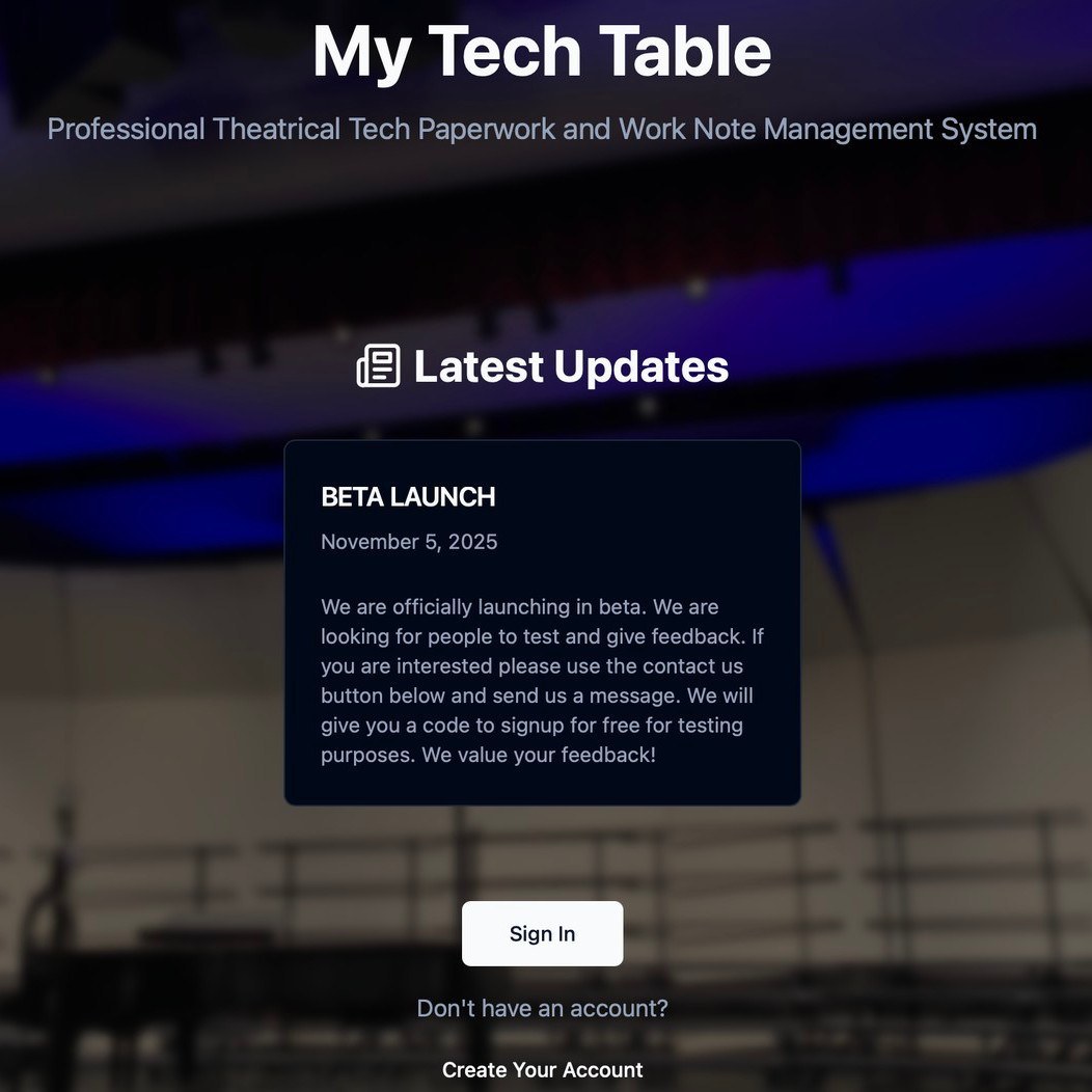 My Tech Table