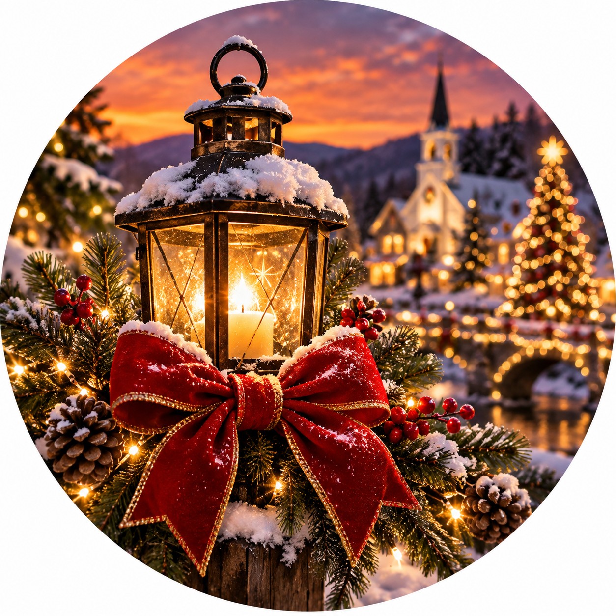 Before string lights came in tidy boxes from the hardware store, one ...
