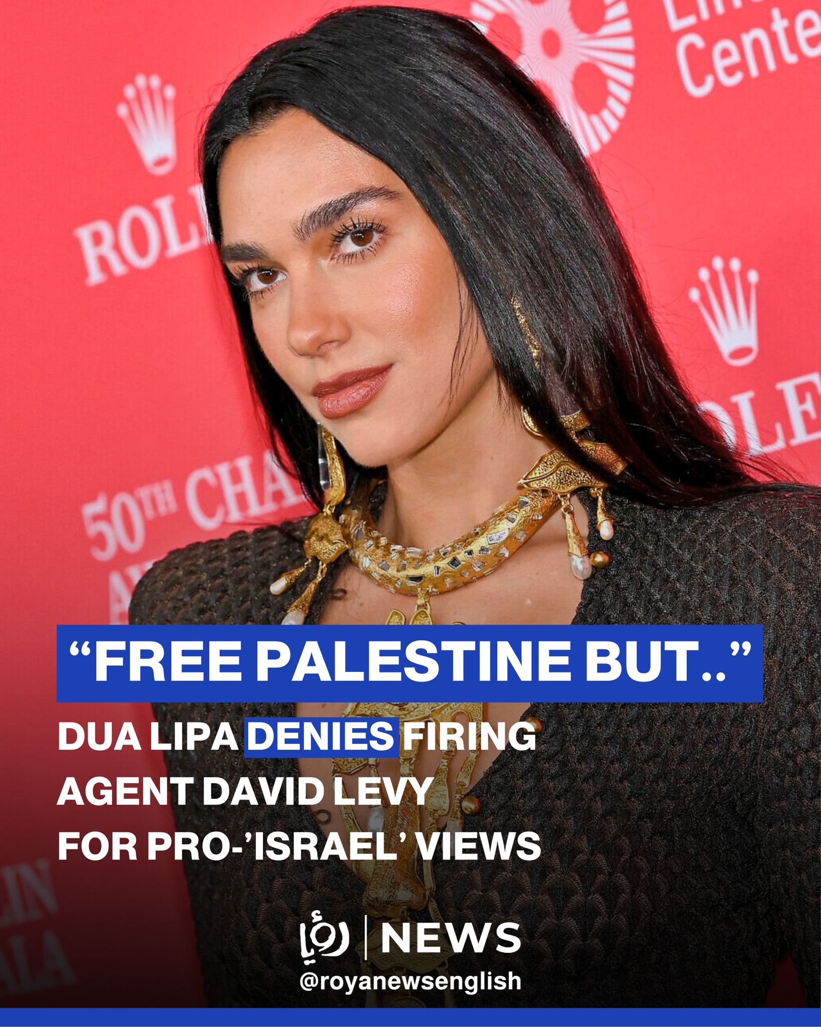 Roya - Pop superstar Dua Lipa denied a widely circulated tabloid report ...