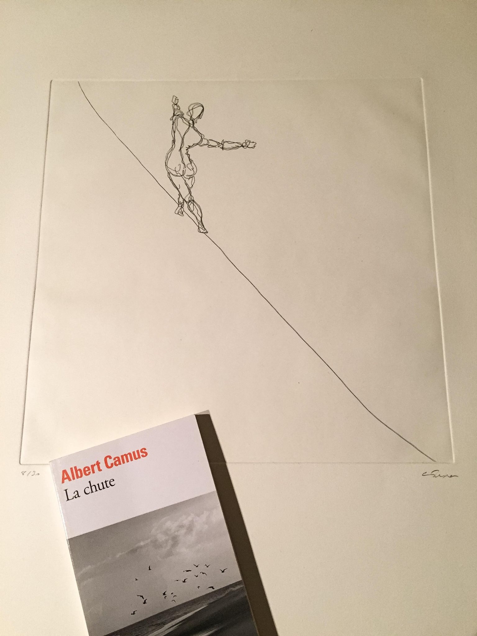 Albert Camus Notre Administratrice Du Jour Est Carole Texier Avec Cette Citation De La Chute 1956 Il Fut Un Temps Ou J Ignorais A Chaque Minute Comment Je Pourrais Atteindre La
