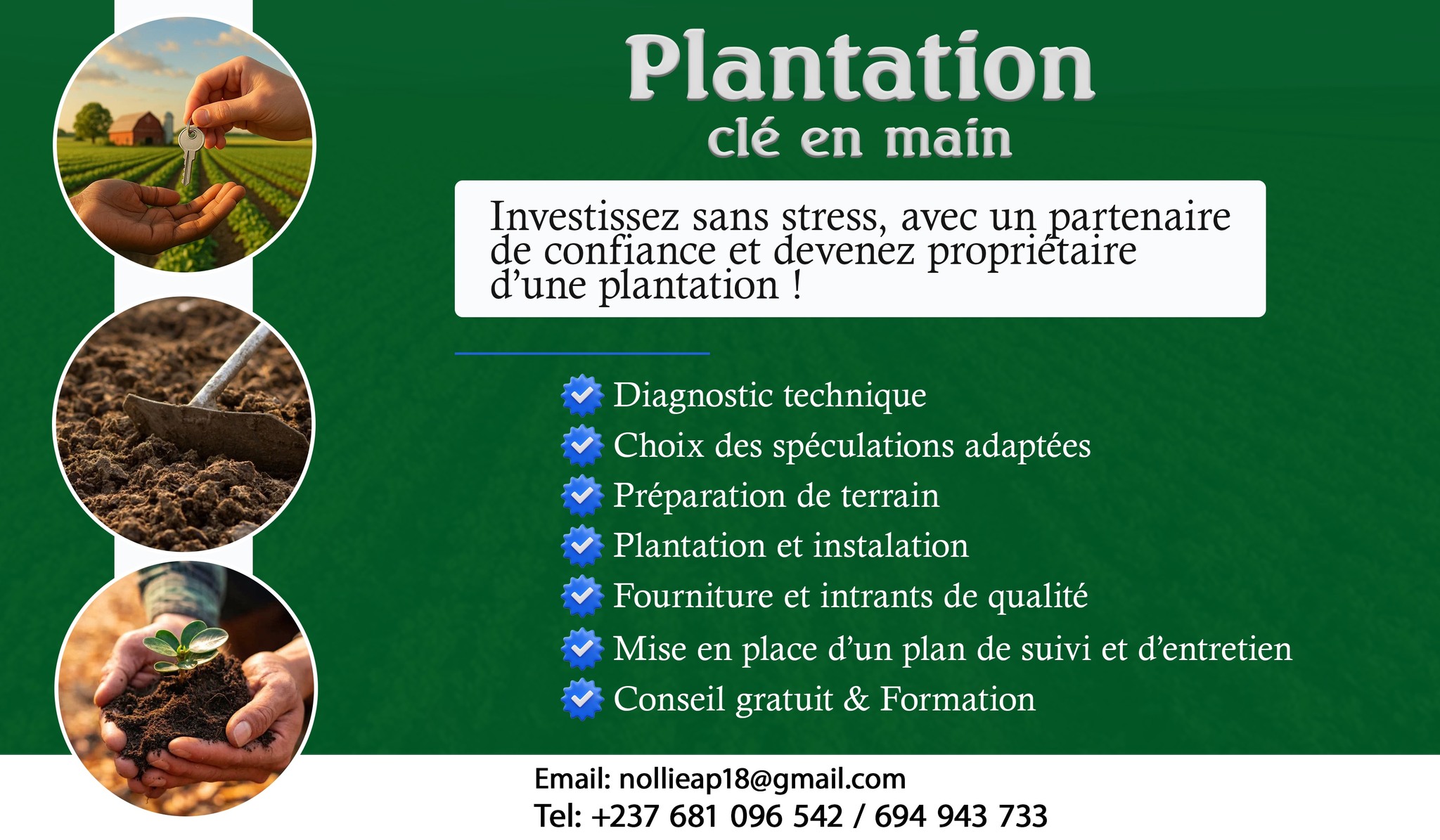 Plantation Clé en Main