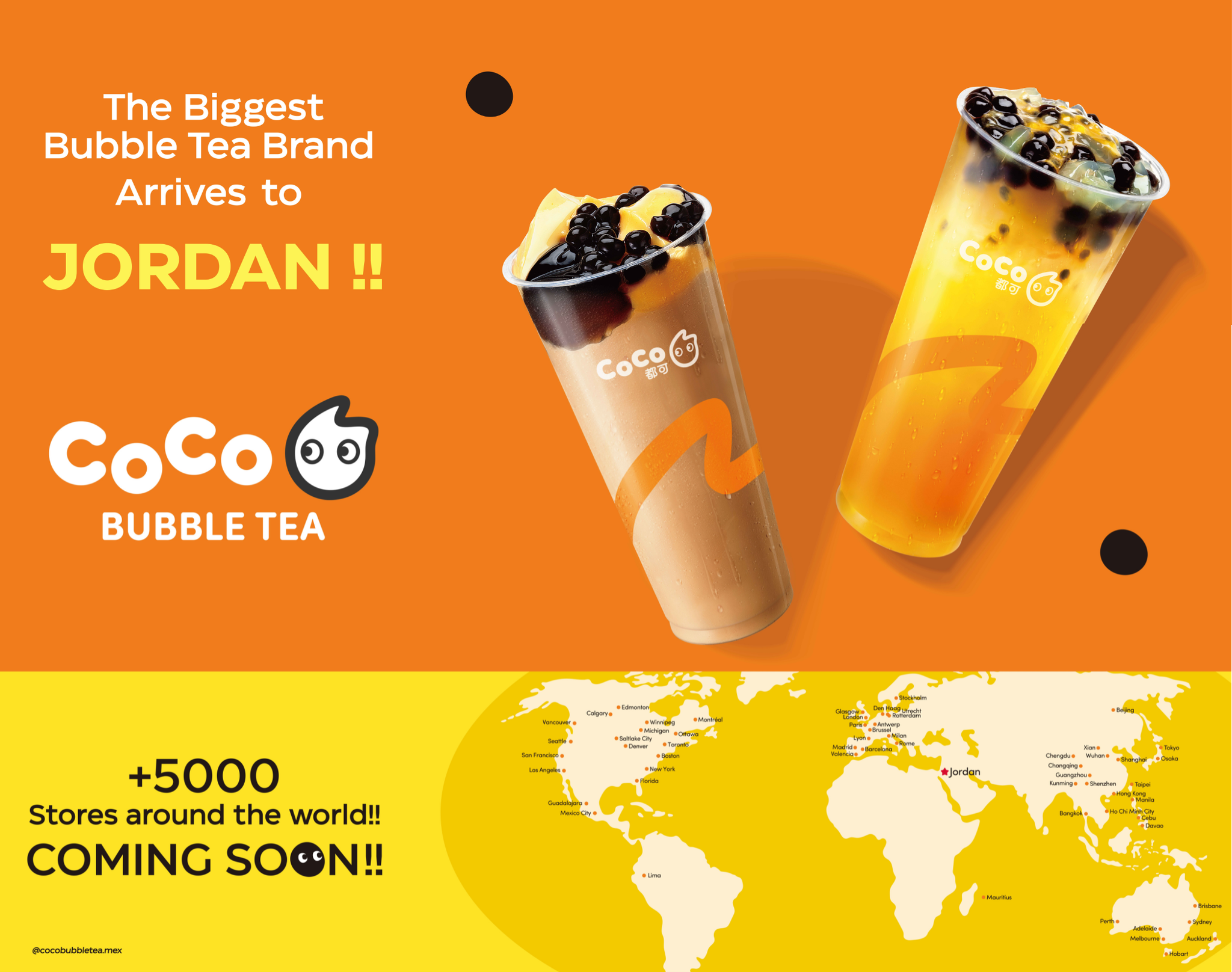 CoCo Bubble Tea Jordan | Amman