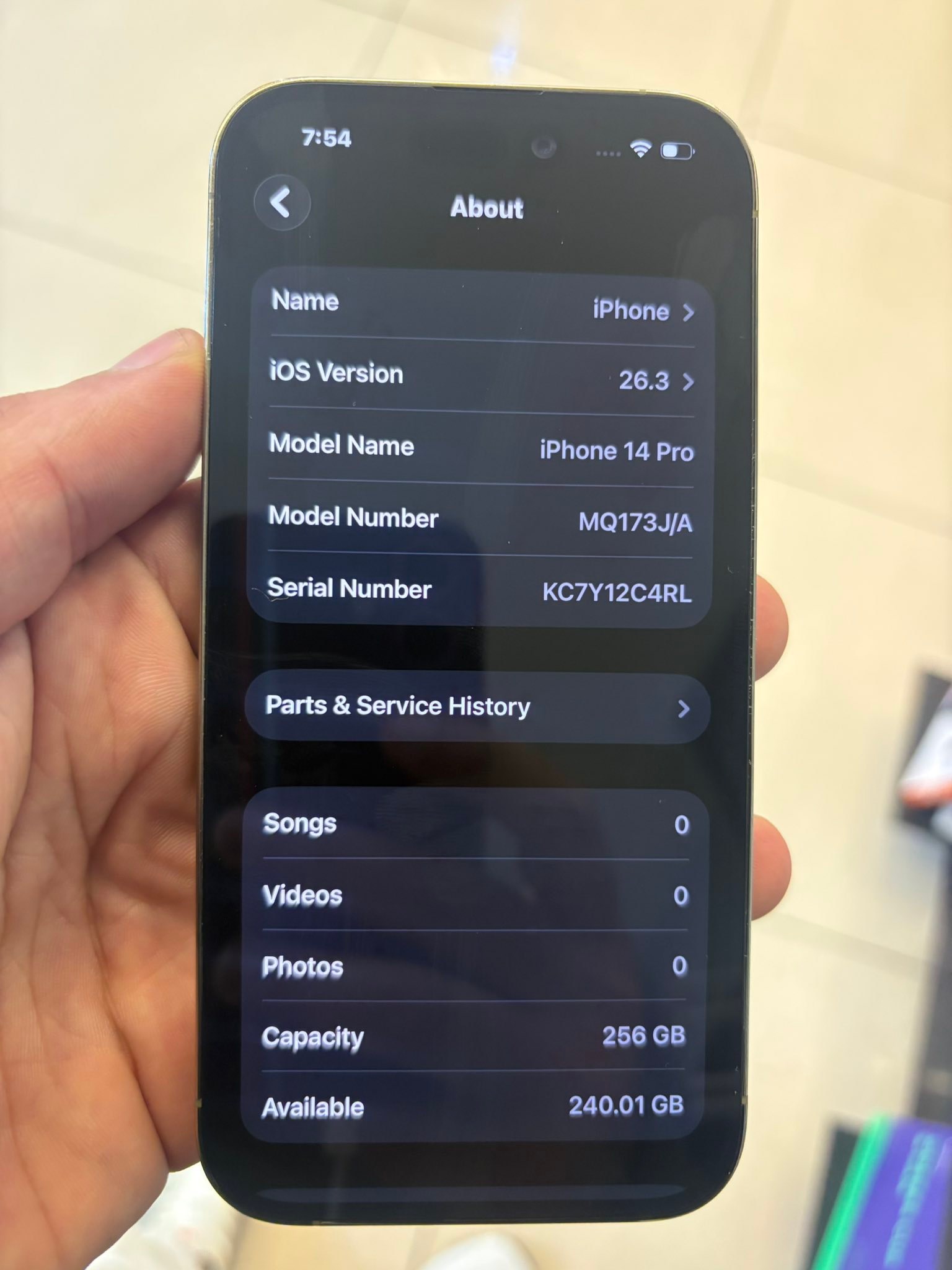 iPhone 14 pro 256g Battery 79 Se3r 530$ 14pro256battery79% 14 pro 