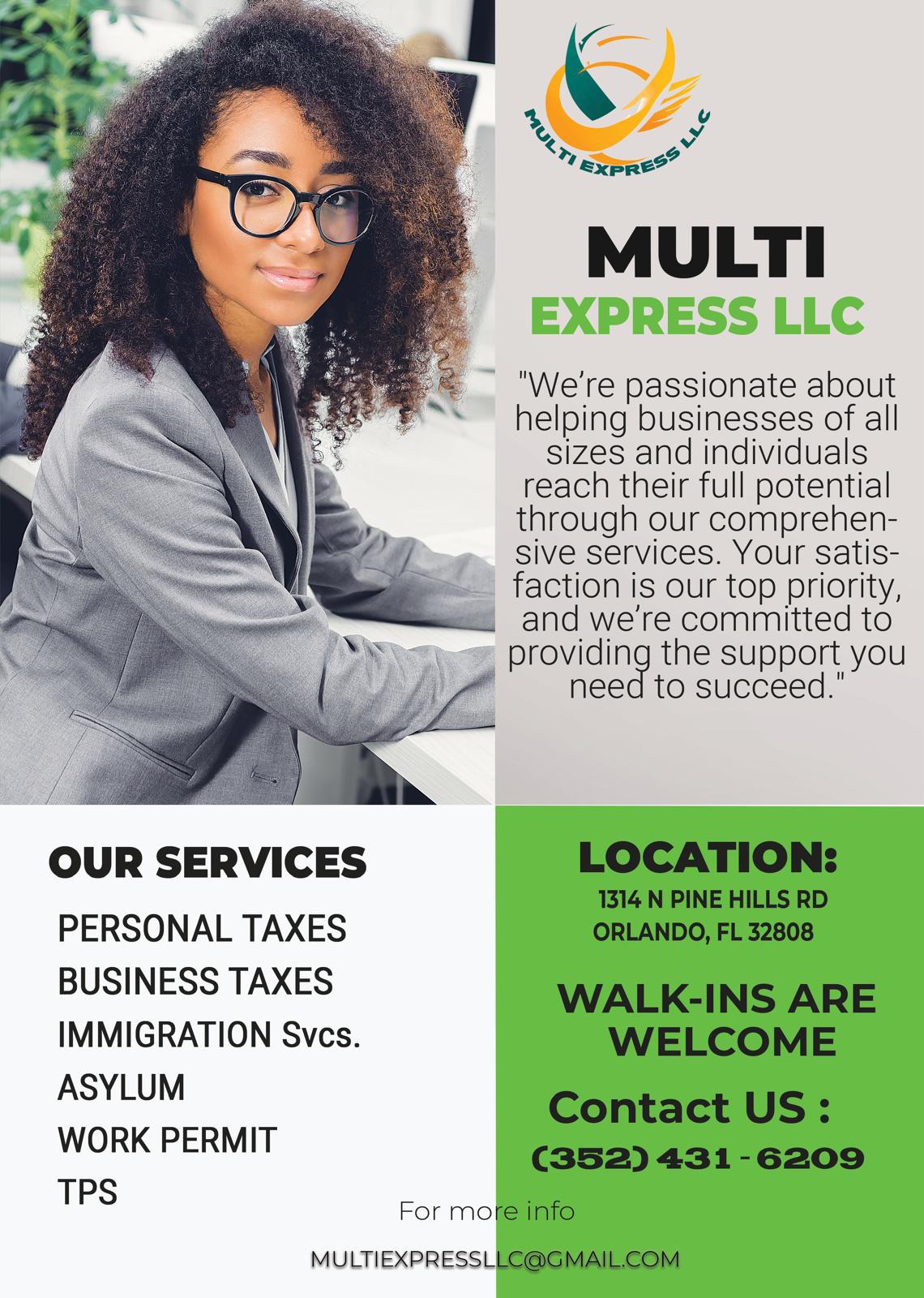 Multi Express LLC | Orlando FL