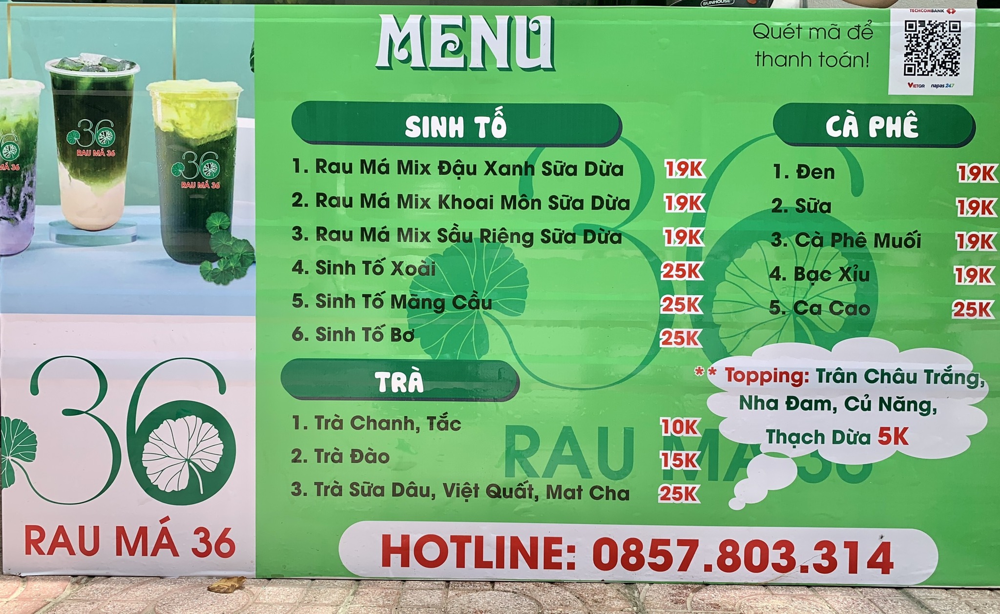 RAU MÁ 36 | Thanh Hóa