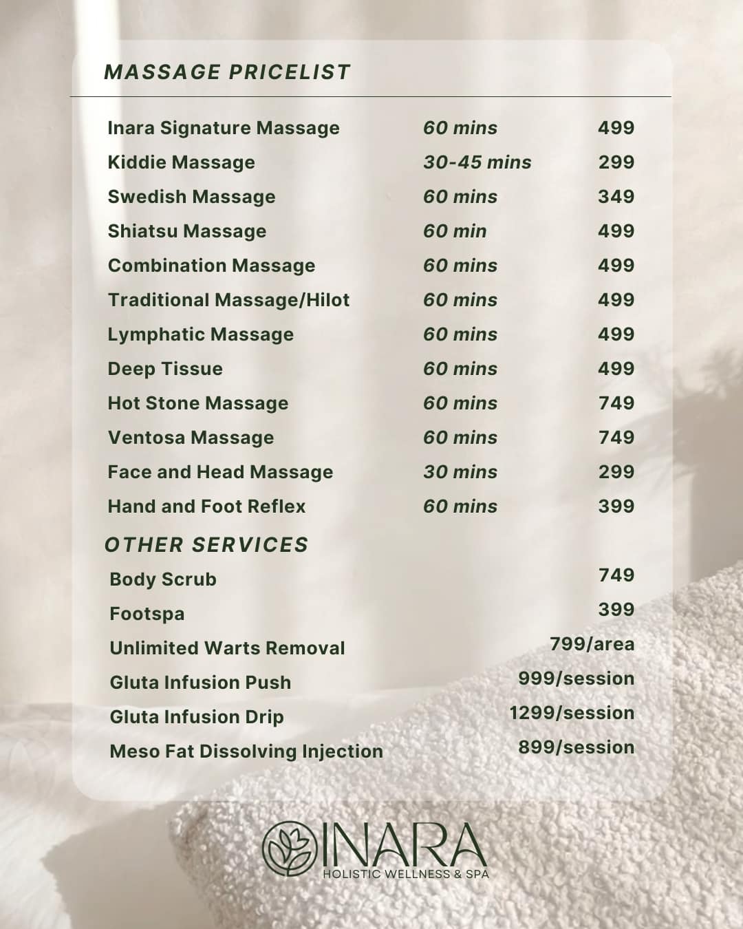 Inara - We believe what you put on your body matters as much as what ...