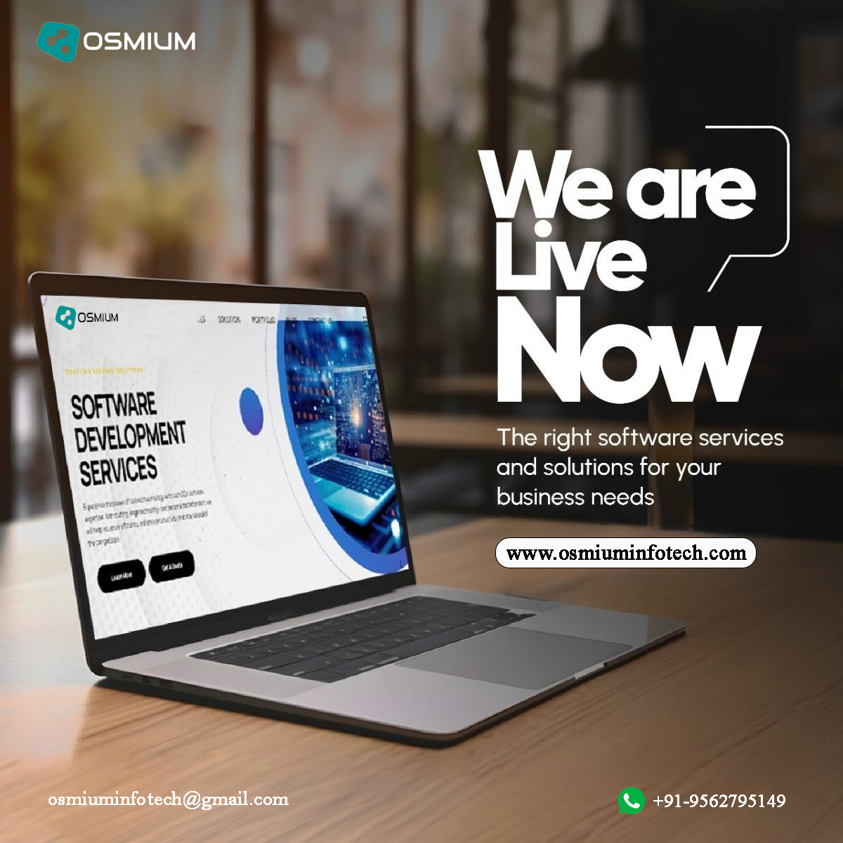 We’re excited to announce that... - Osmium Infotech Updates | Facebook