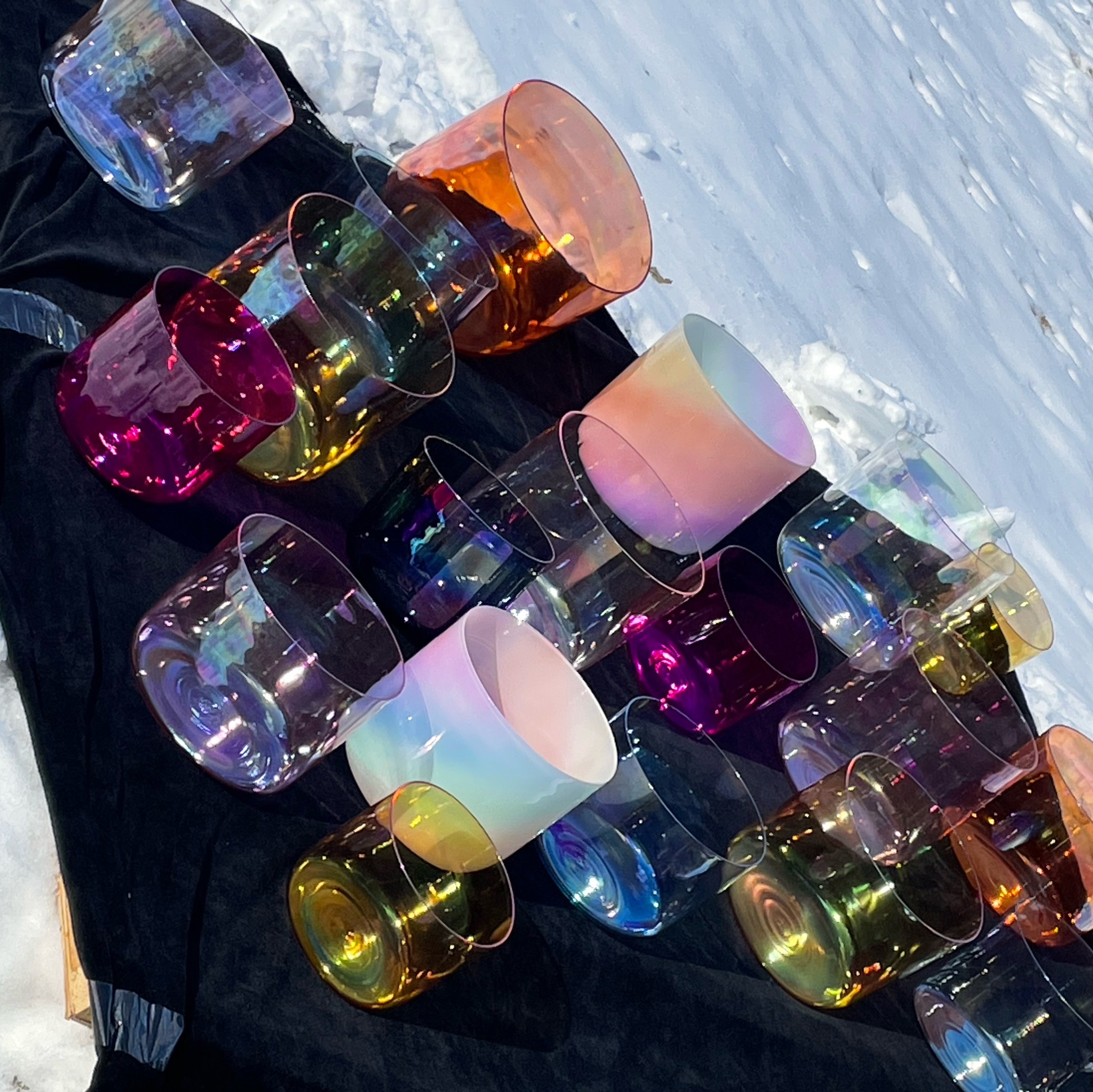 C4 Root chakra crystal singing bowl $66 | 何力坚