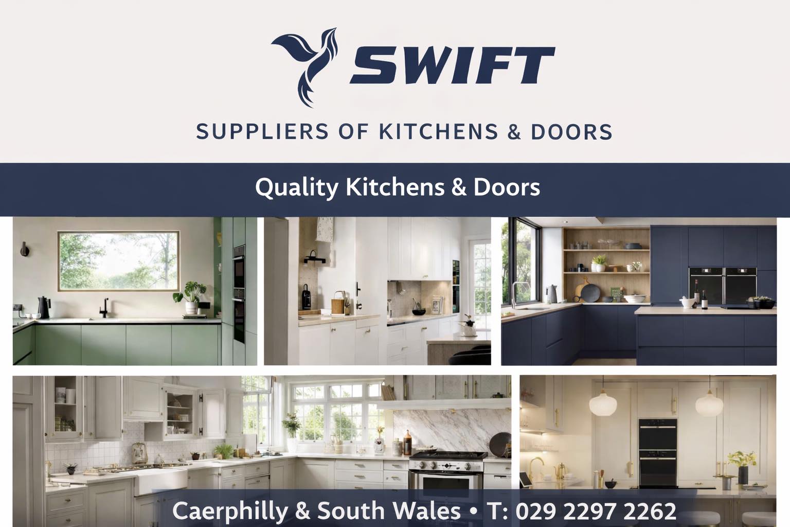 Swift- Suppliers of Kitchens and Doors | Caerphilly