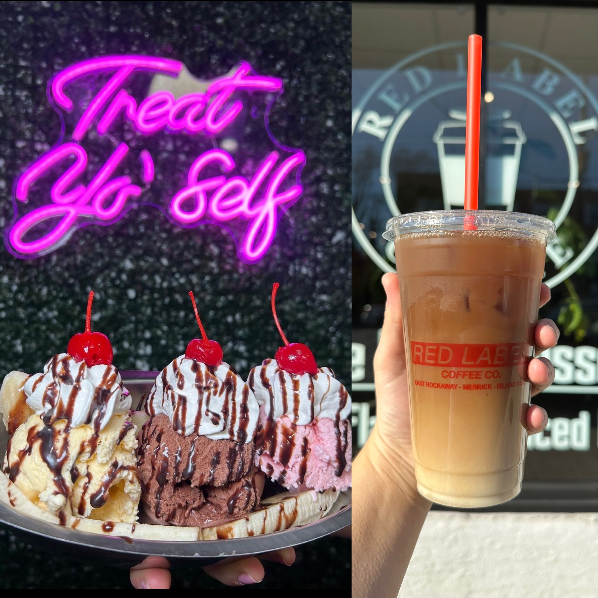 Red Label Coffee X Scoops & Cones - West Sayville | West Sayville NY