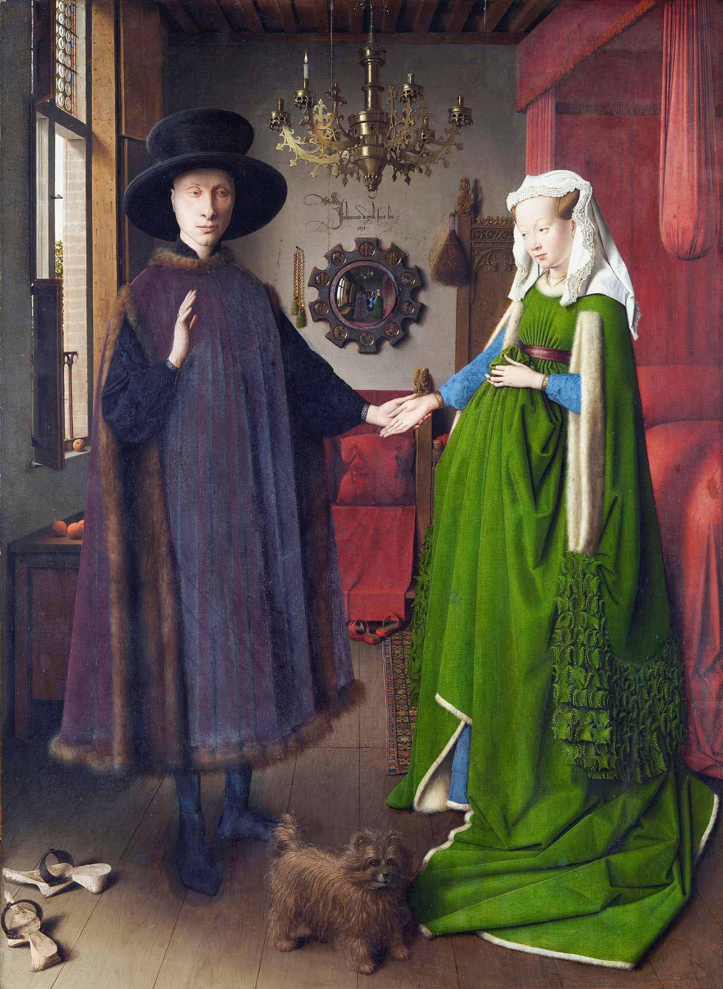 絵画 Mirror_Oil No.1 This 600-year-old painting is one of the most mysterious in