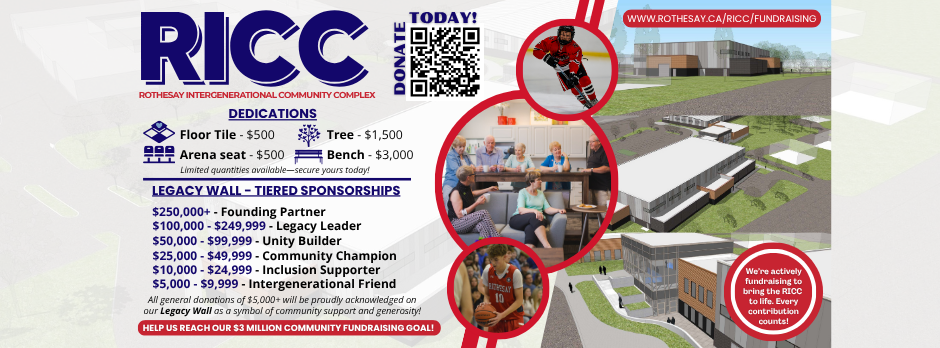 RICC Community Fundraising Campaign | Rothesay NB