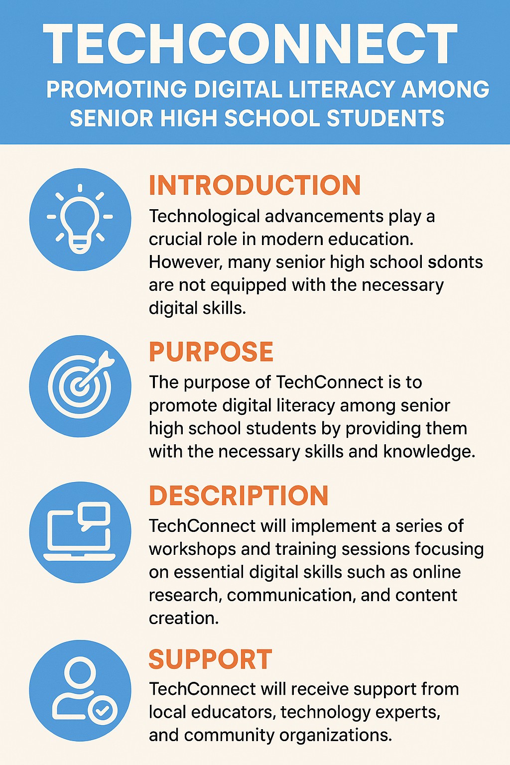 TechConnect: Promoting Digital Literacy Among Senior High School Students