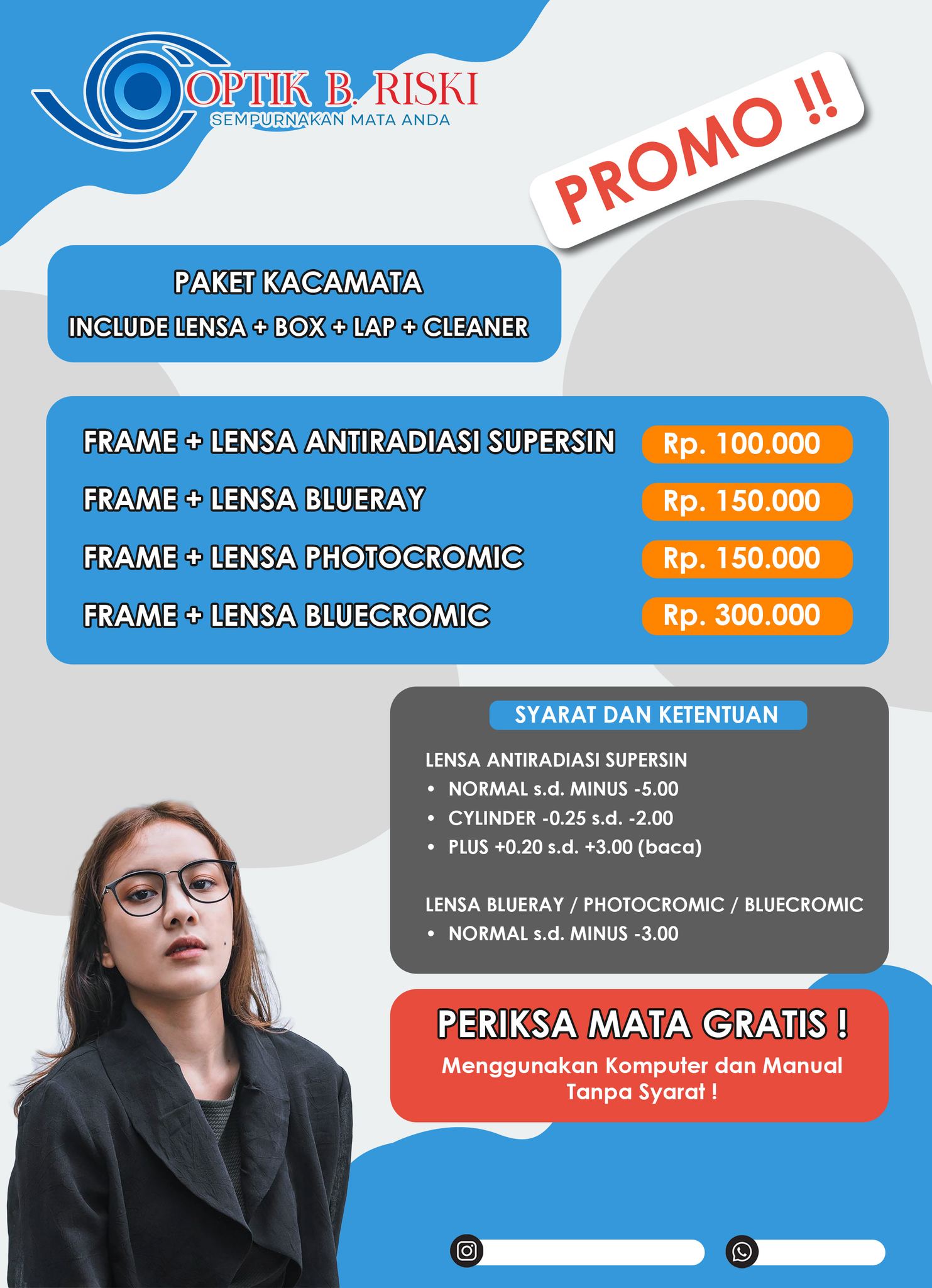 Optik B Riski Pamanukan | Subang