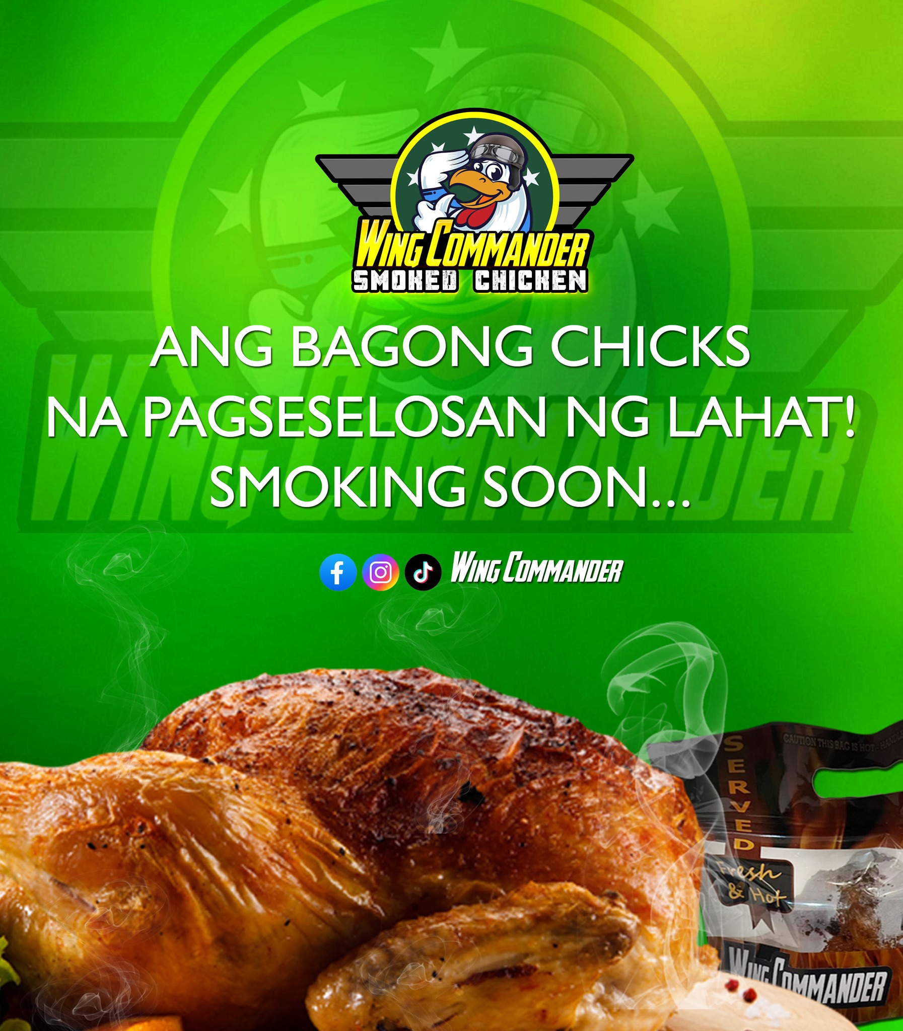 Wing Commander Smoked Chicken | Antipolo