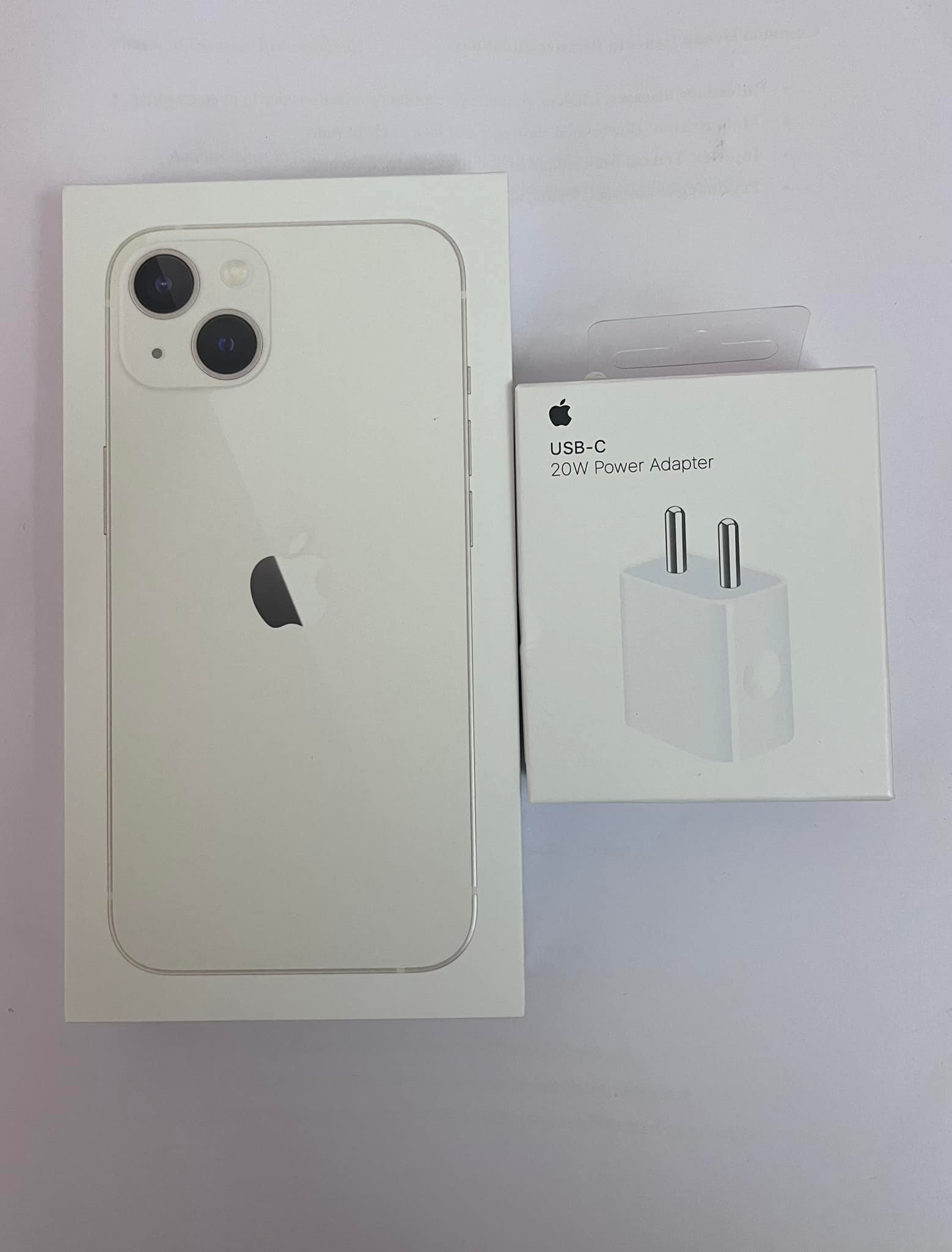 iPhone 13 (Starlight) 128GB Battery Health- 97% Free phone cover 