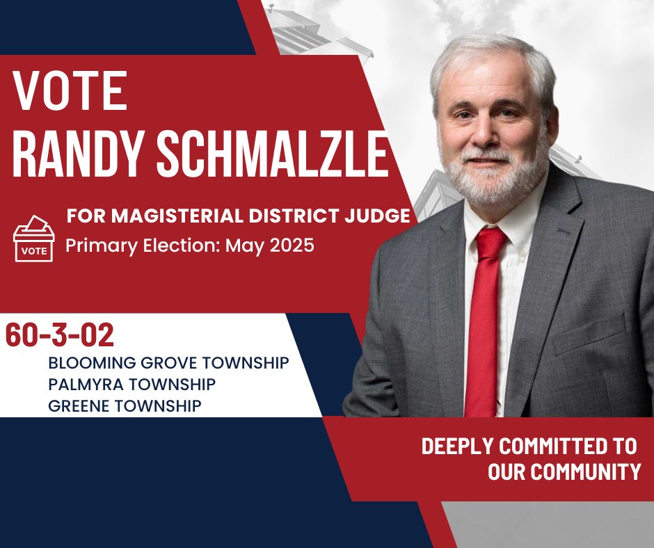 Randy Schmalzle, Re-Elect Magisterial District Judge
