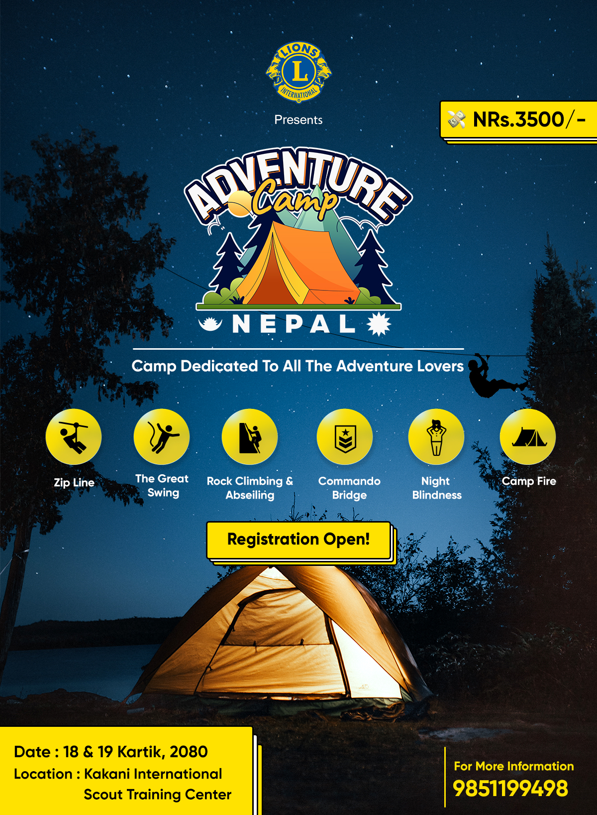 Adventure - Registration is now open fill out the form to become part ...