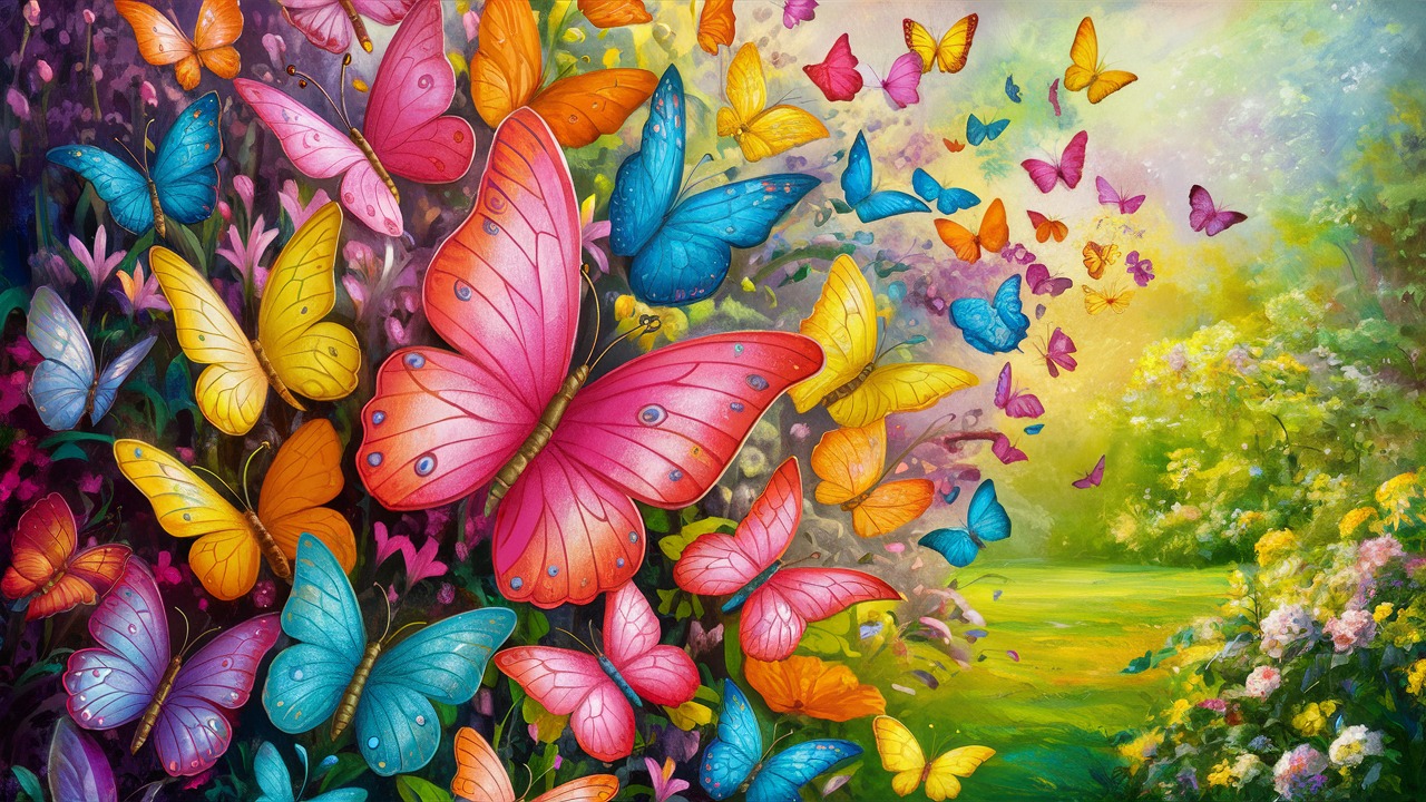 I Love Butterflies