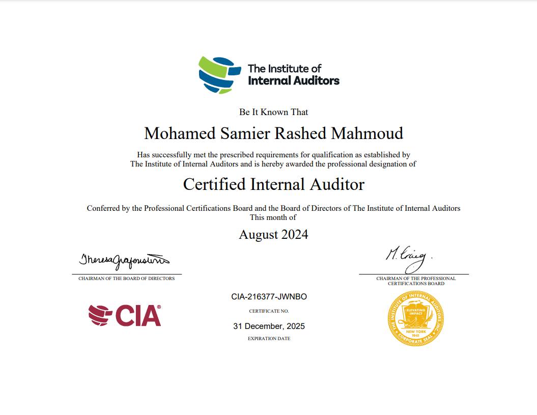 🎯 تجربتي في زمالة ال CIA... - Mohamed Samir Rashed Alhawary | Facebook