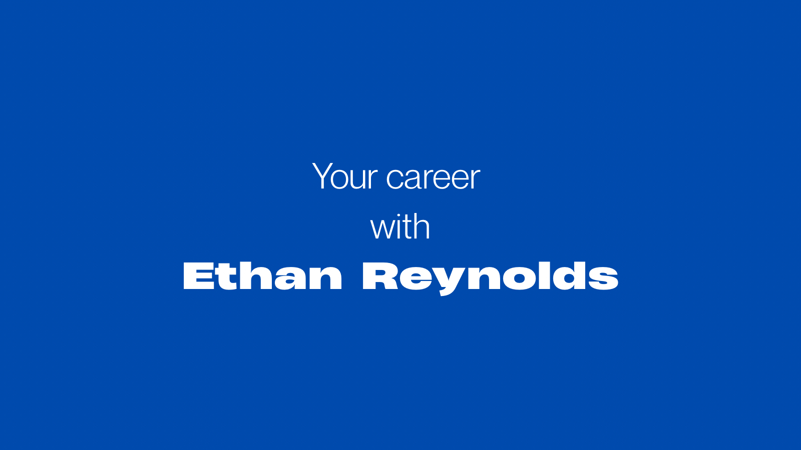 Ethan Reynolds