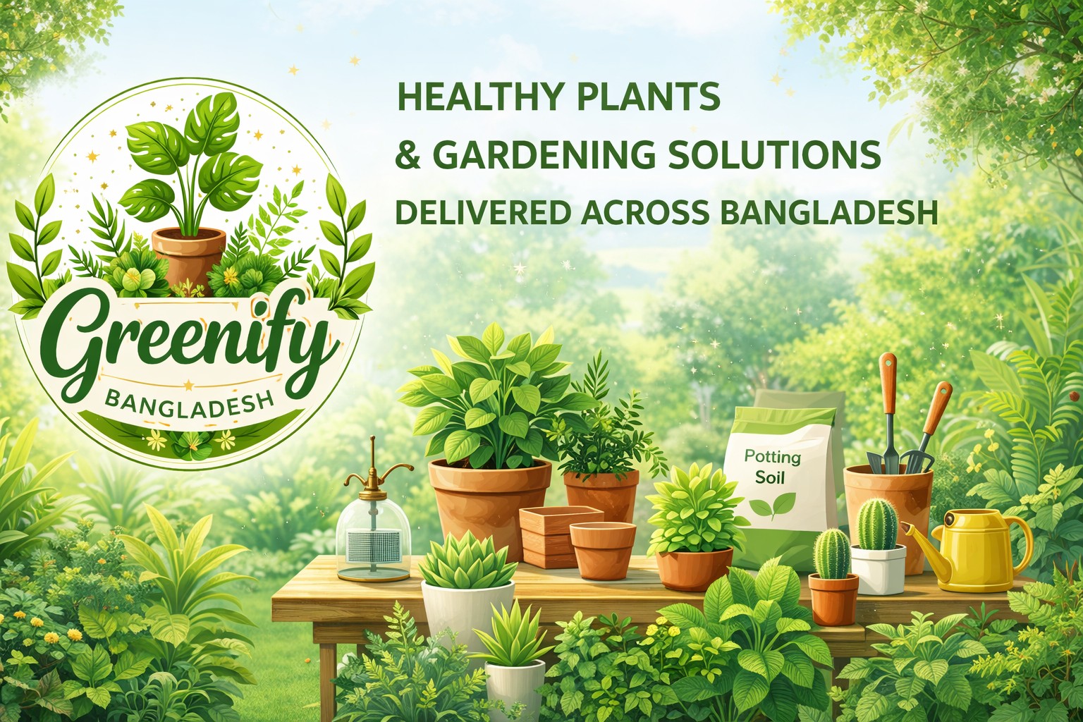 Greenify Putting Window Up Situation Indoor Warehouse Reference: Greenify Bangladesh