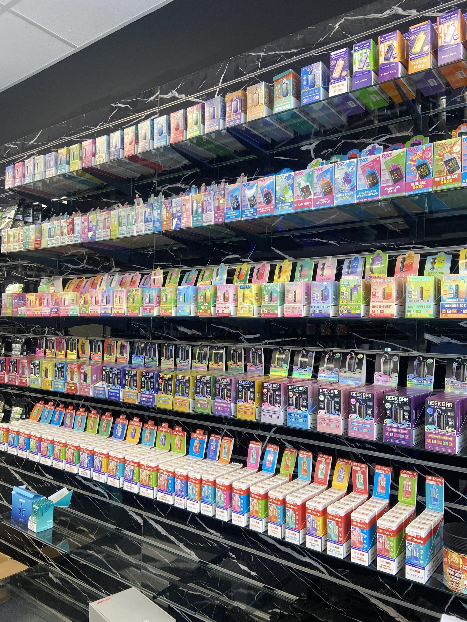 prime smoke & vape shop photos Smokes Discount-Tier-B Select Flavor ::Black Ice Extended Juul Charger