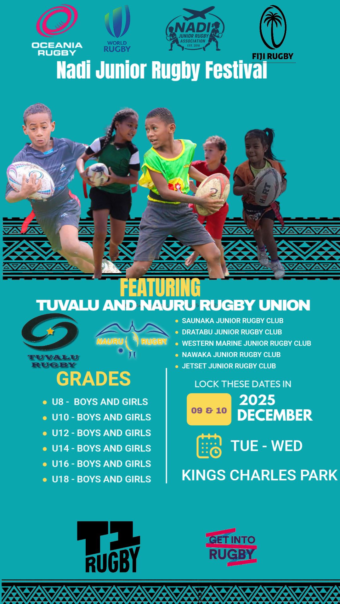 Nadi Junior Rugby Association | Nadi