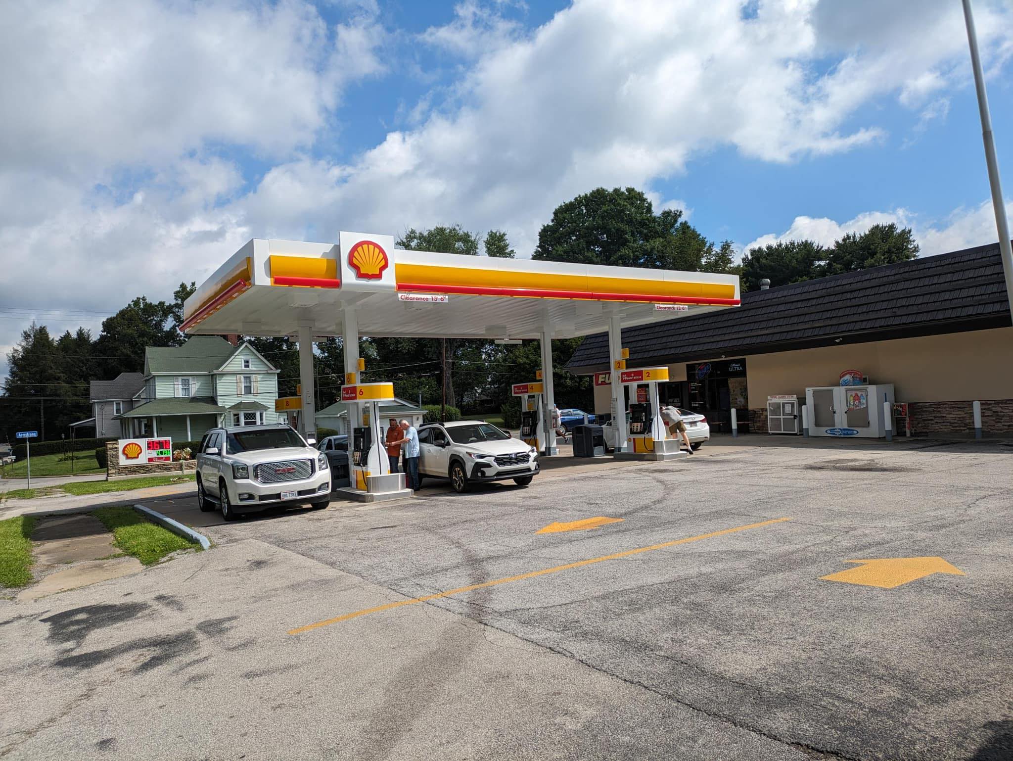Shell Gas Station and Full Stop Convenient Store