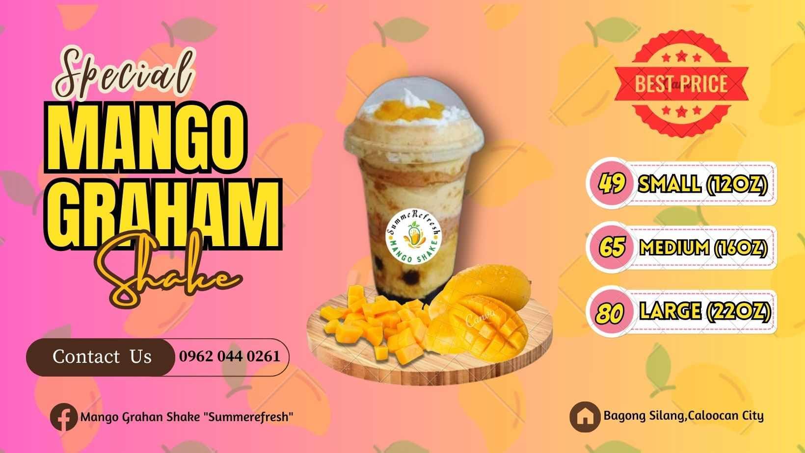 FRESH Mango Graham and... - FRESH Mango Graham and MILK TEA